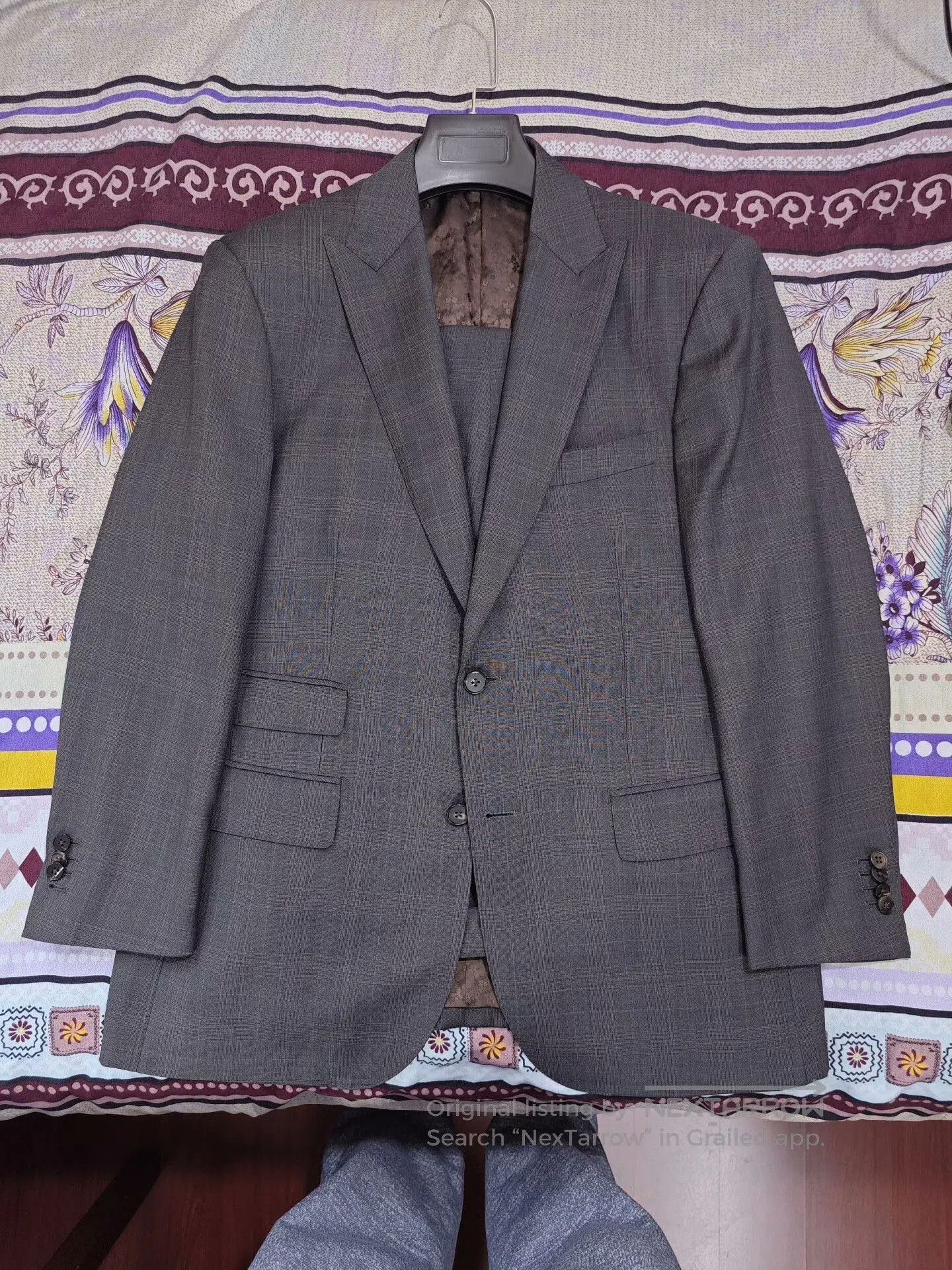 Ermenegildo Zegna Italian Zegna Wool Blend Suit Set. Size US M / EU 48-50 / 2 - 5 Thumbnail