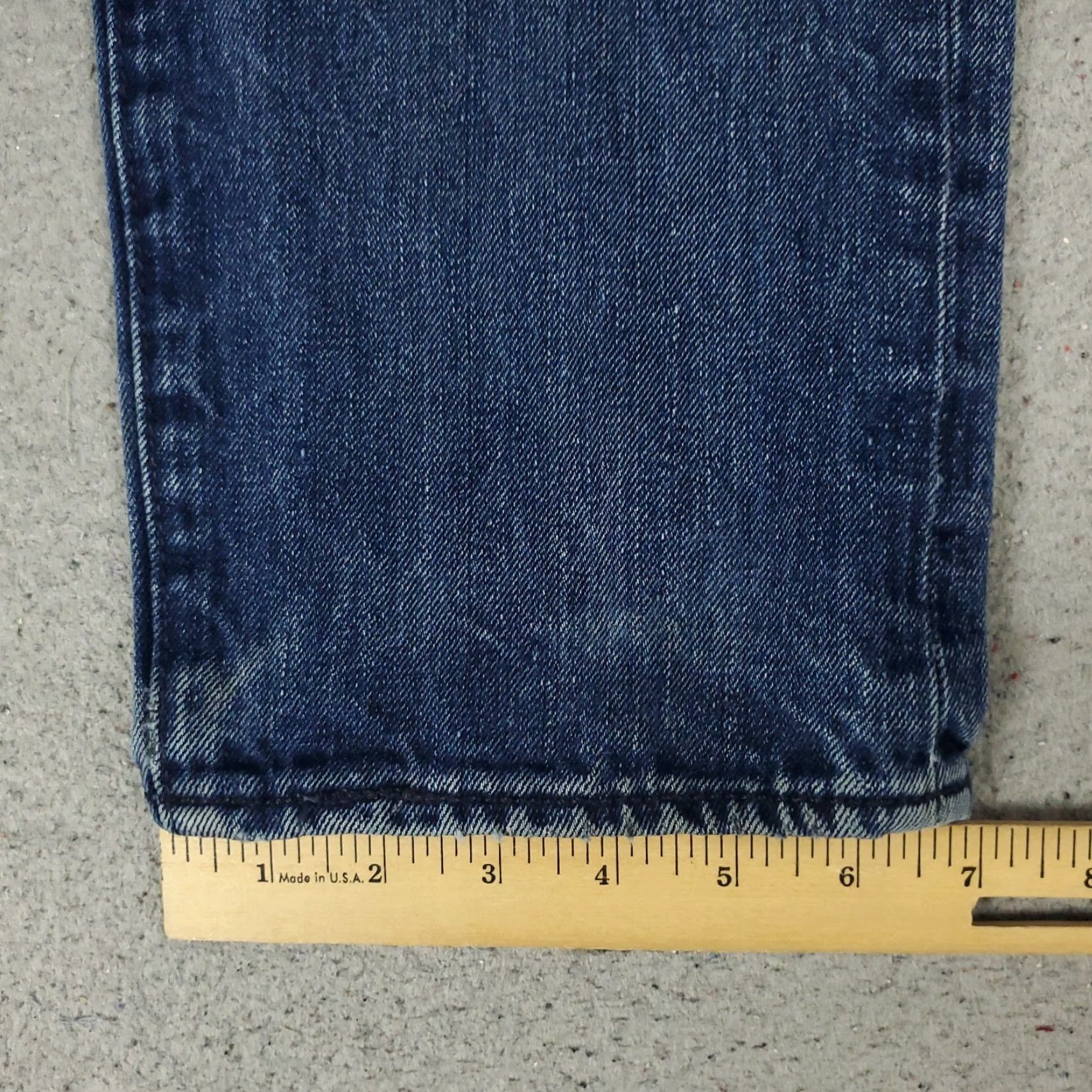 Levi's Levi's 501 Jeans Men's Regular Fit Mid Rise Blue Denim Pants 36x30 Button Fly Straight Leg 5-Pocket USA Modern Classic Vintage: No Size US 36 / EU 52 - 7 Thumbnail