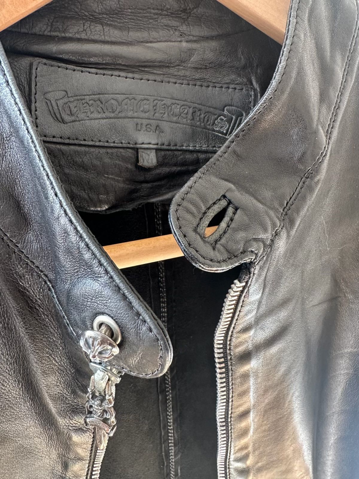 Chrome Hearts Chrome Hearts Leather Jacket Size US M / EU 48-50 / 2 - 15 Thumbnail