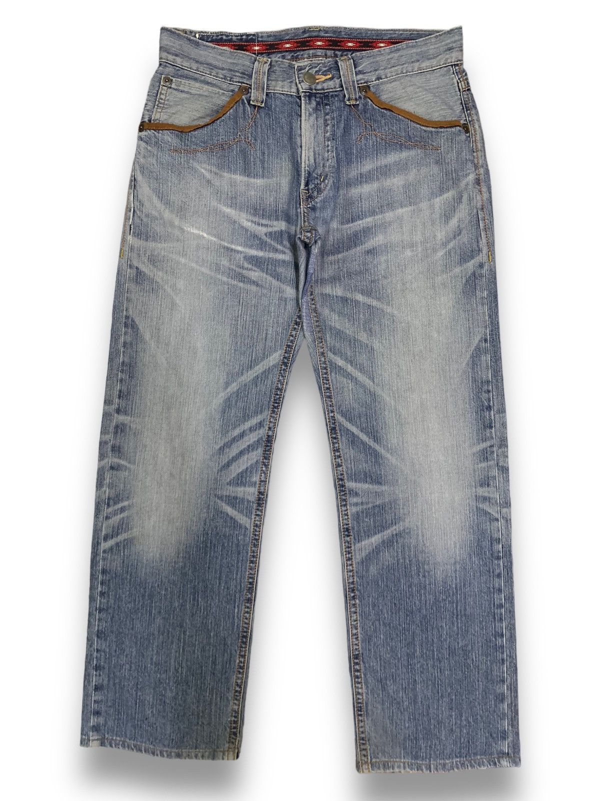 Edwin Vintage Edwin XV Classic Cowboy Style Baggy Distressed Jeans Size US 32 / EU 48 - 1 Thumbnail
