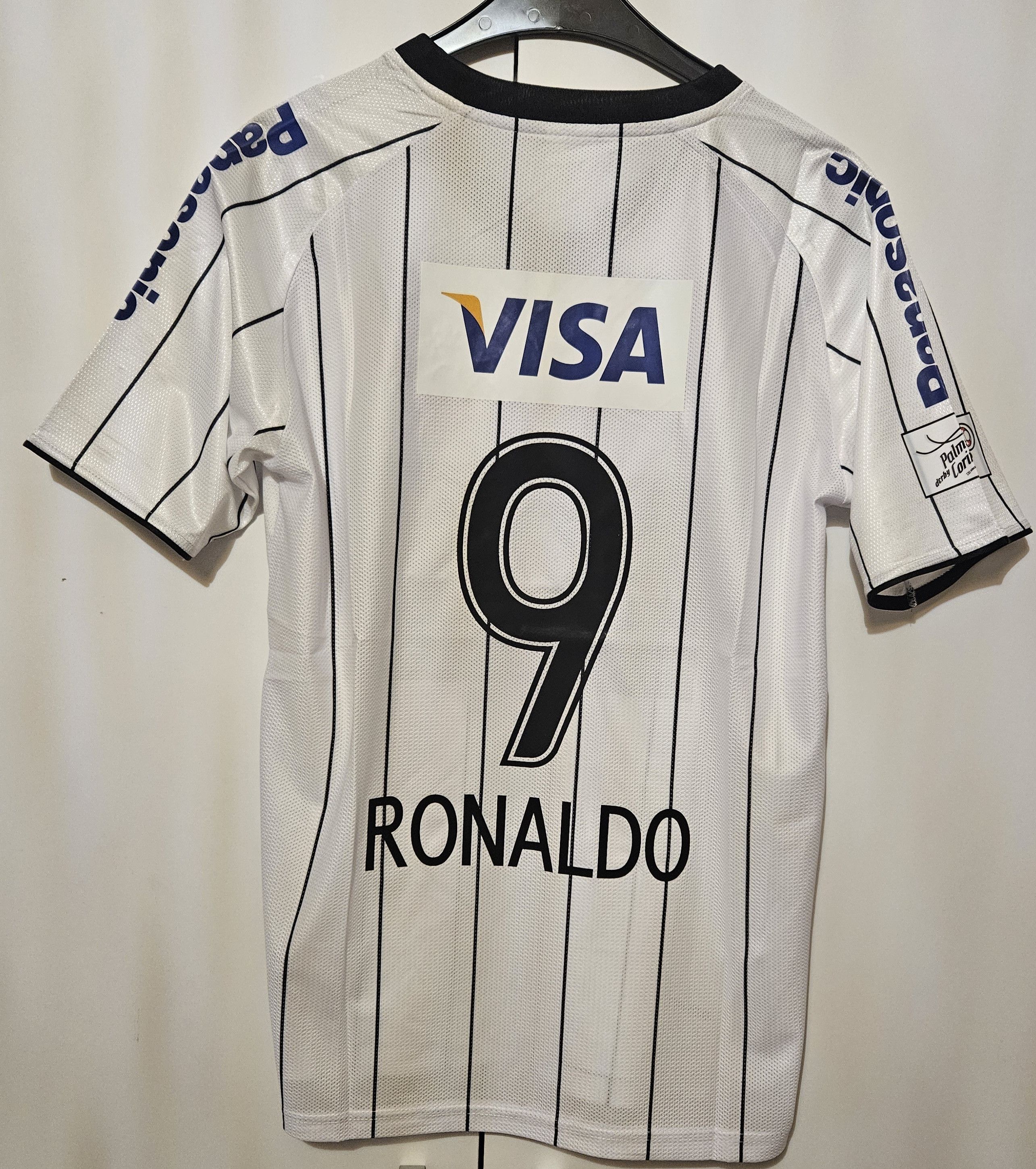 Other Ronaldo 9 Corinthians 2008/09 Vintage Soccer Jersey trikot Size US L / EU 52-54 / 3 - 1 Thumbnail