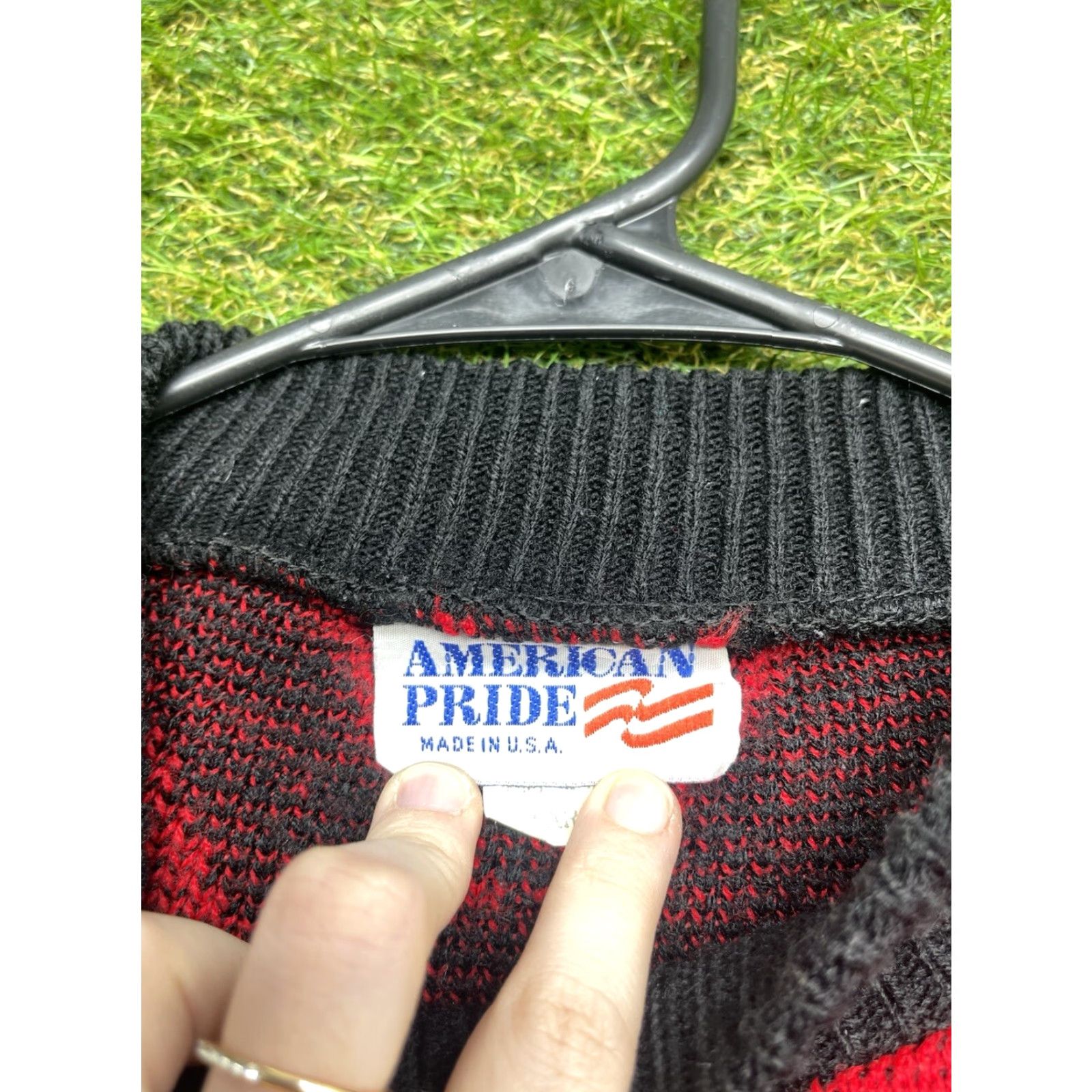 Vintage Vintage American Pride Grandma Sweater Womens Large Christmas Sweater Holiday Size L / US 10 / IT 46 - 3 Thumbnail