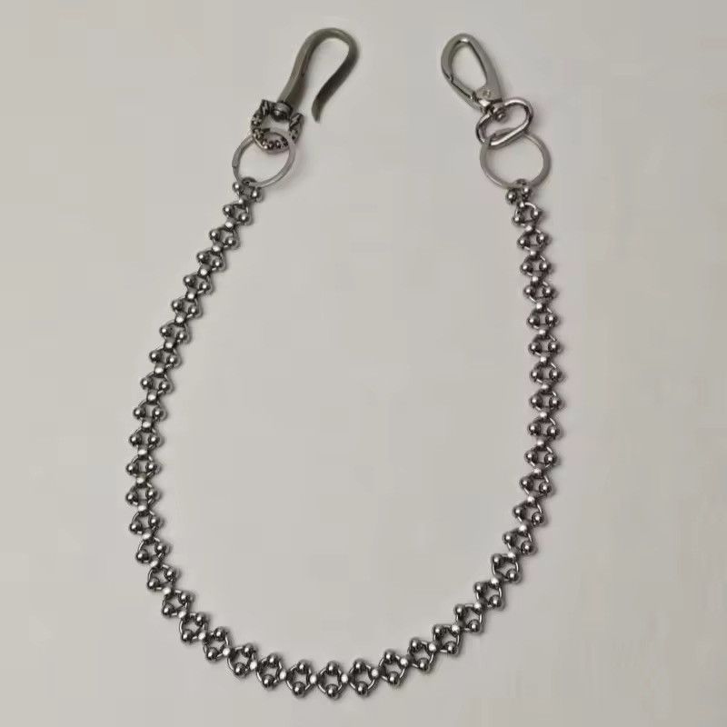 Japanese Brand Round Bead Unisex Wallet Chain Size ONE SIZE - 4 Thumbnail