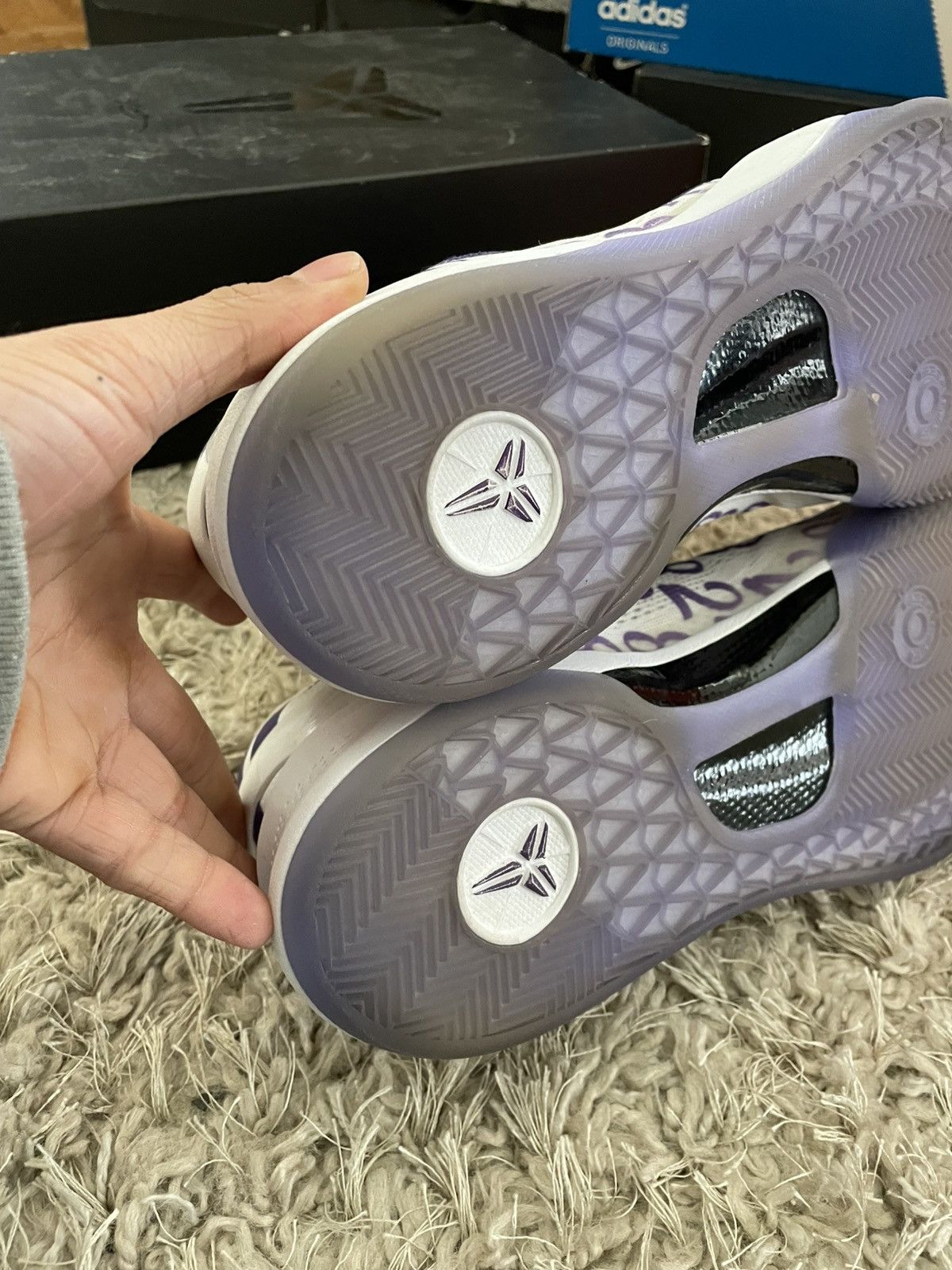 Nike Nike Kobe 8 Protro Court Purple Size US 12.5 / EU 45-46 - 8 Thumbnail
