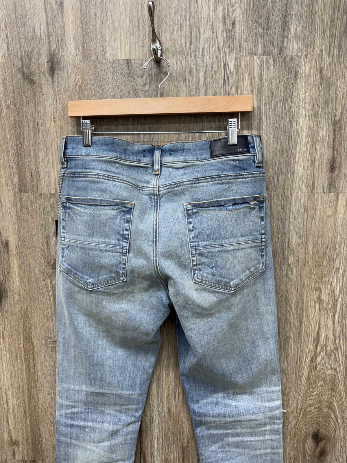 Amiri Amiri MX1 Blue Bandana Jeans Size US 34 / EU 50 - 9 Thumbnail
