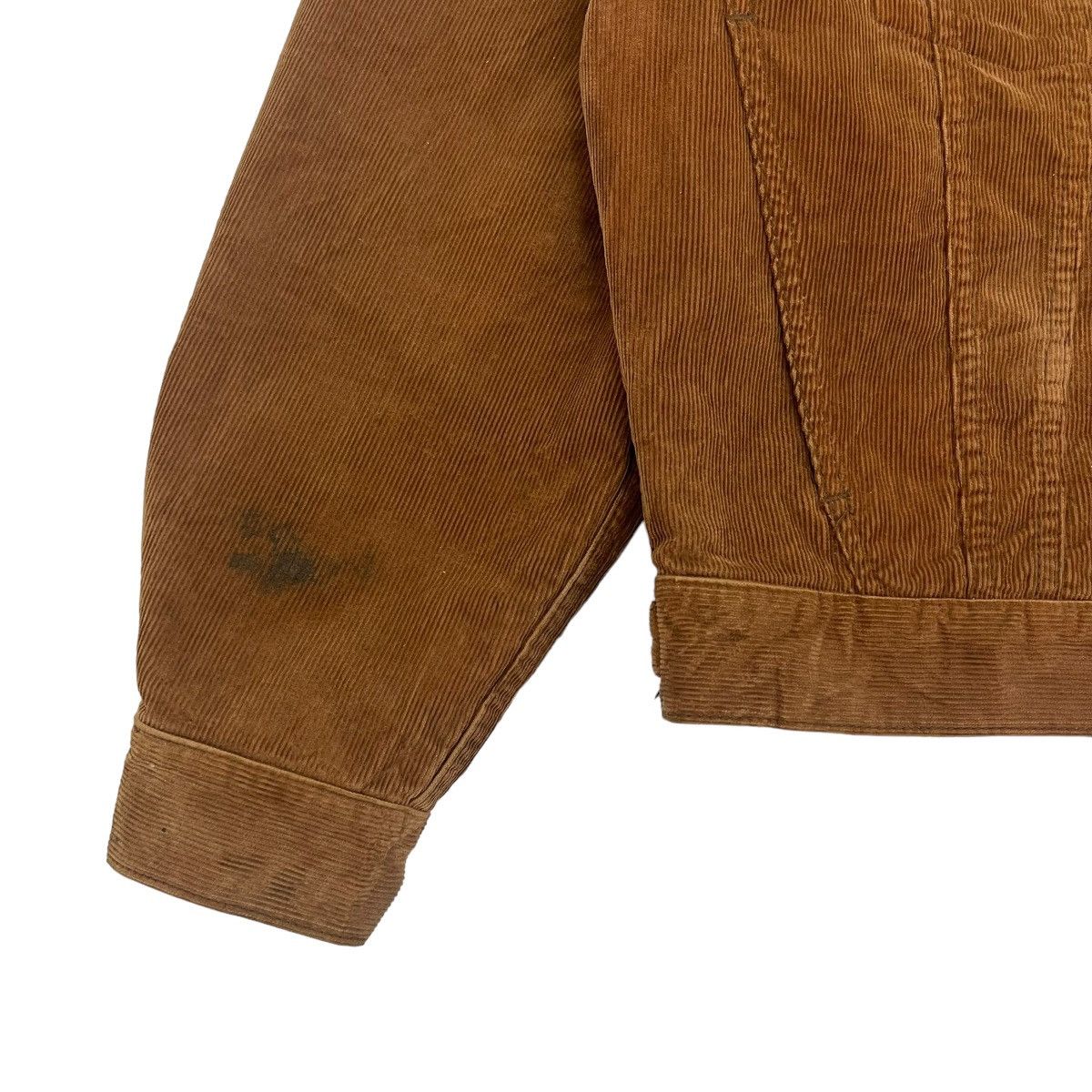 Wrangler Vintage Distressed Wrangler Corduroy Trucker Jacket Size US M / EU 48-50 / 2 - 13 Thumbnail