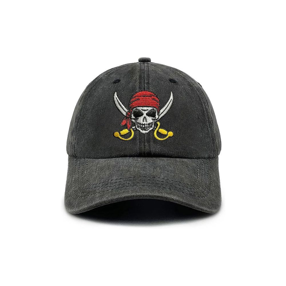 Other Embroidered Skull Skeleton Cap Adjustable Baseball Hat Size ONE SIZE - 1 Thumbnail