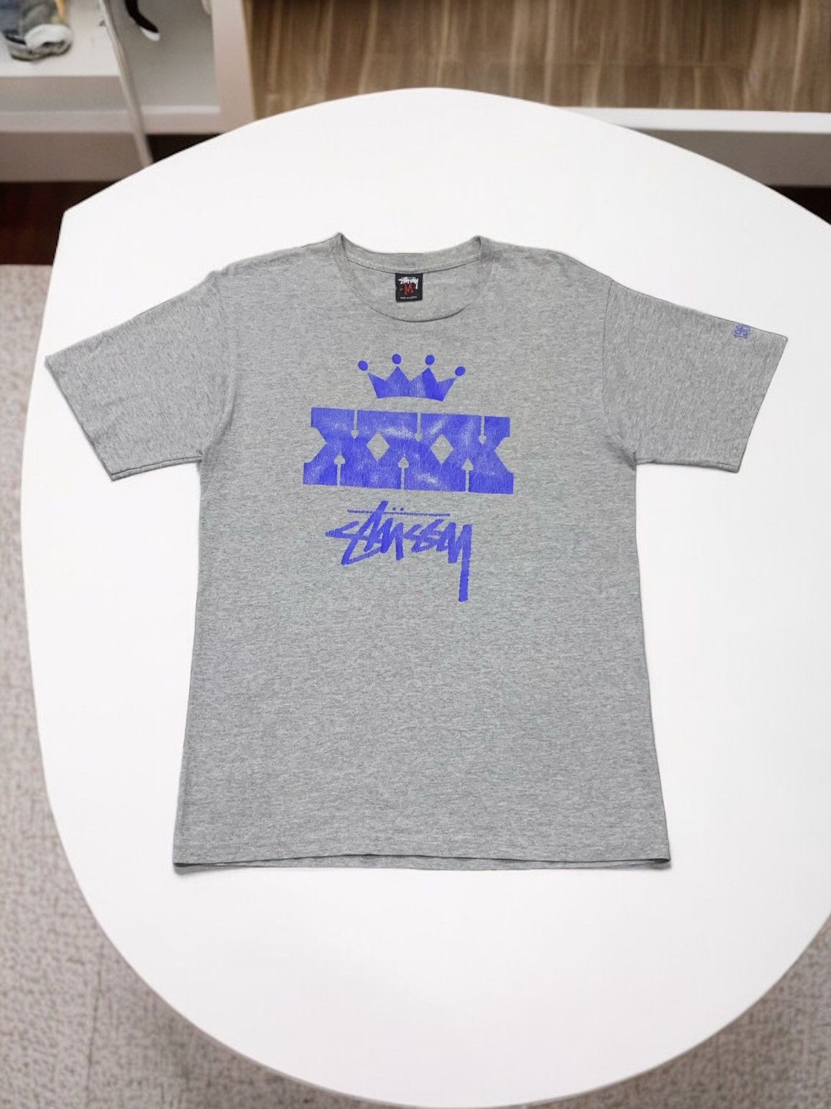 Streetwear × Stussy × Vintage Vintage Stussy XXXX Crown 30th