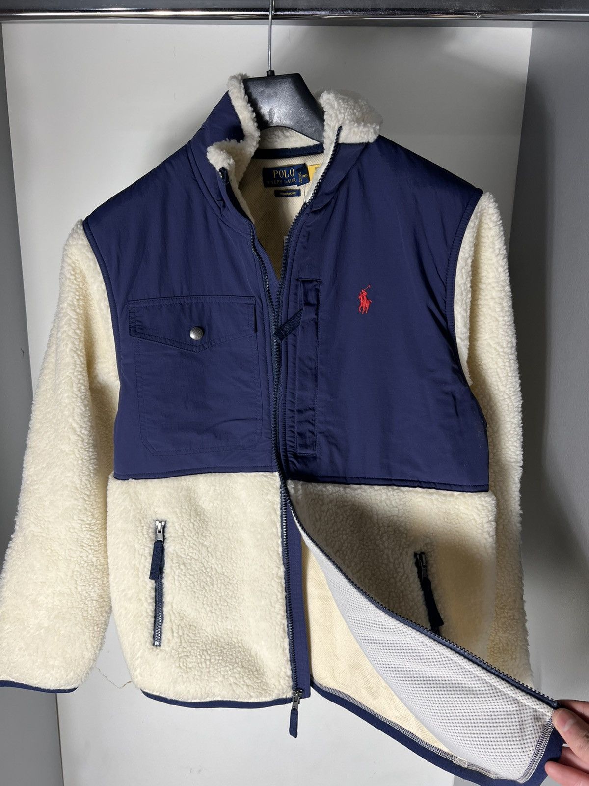 Polo Ralph Lauren × Vintage VERY RARE POLO RALPH LAUREN FLEECE LIGHT JACKET DESIGNER Y2K Size US S / EU 44-46 / 1 - 3 Thumbnail