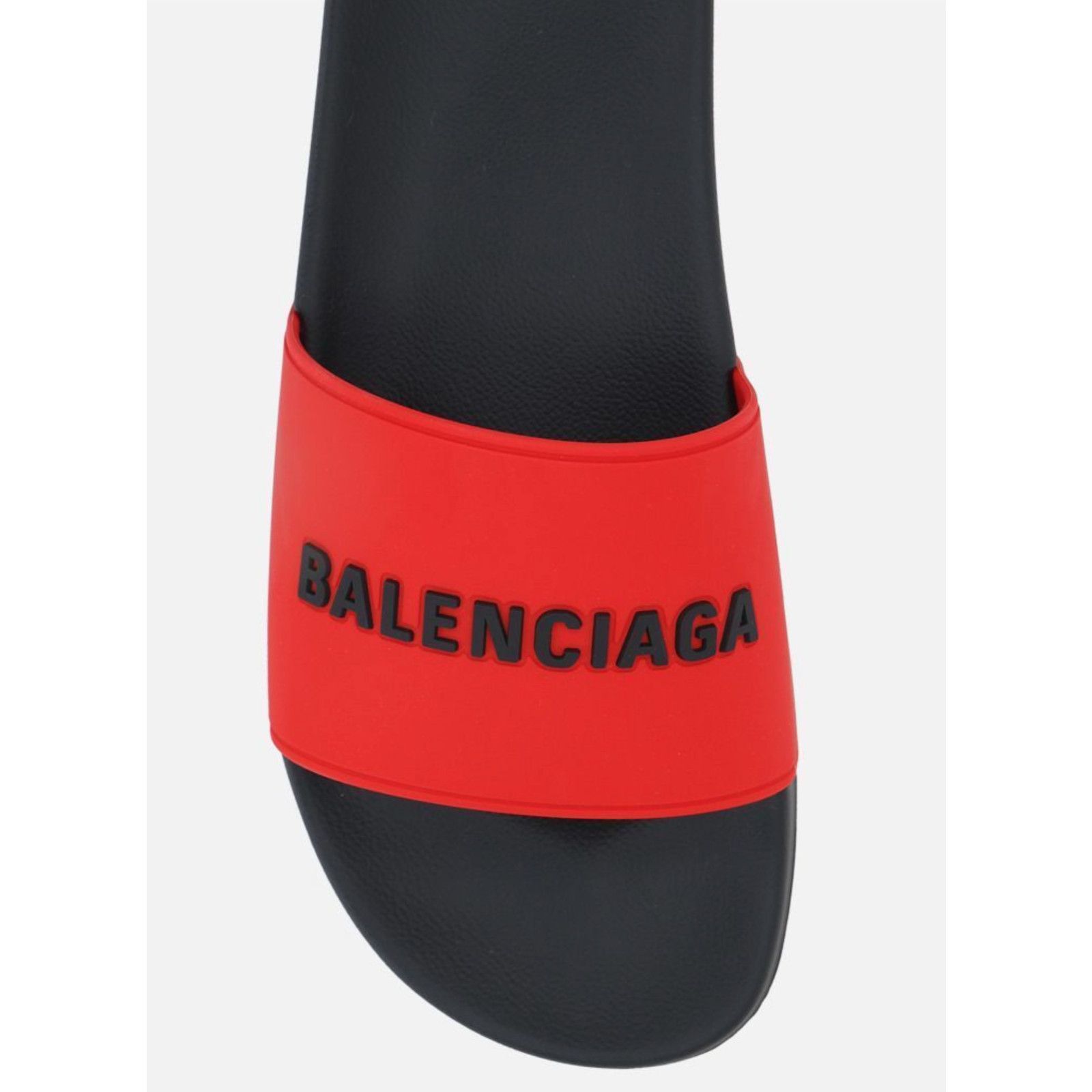Balenciaga Balenciaga Rubber Slide Pool Sandal Flip Flop Flat 45 12 Size US 12 / EU 45 - 7 Thumbnail
