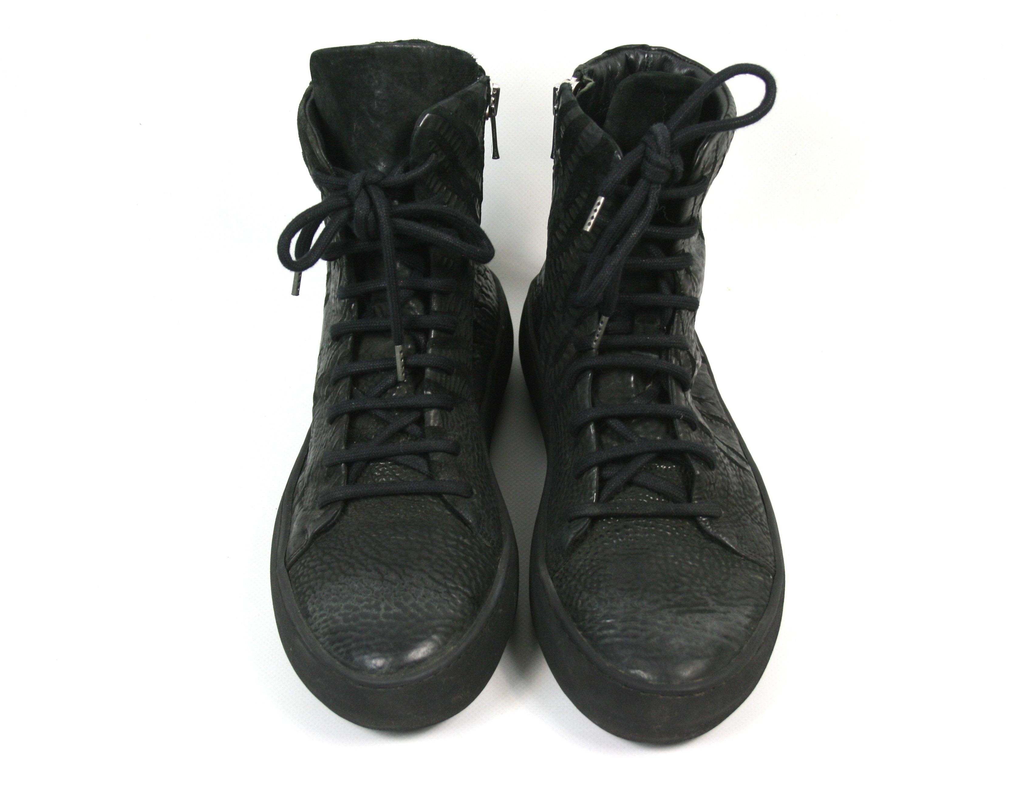 Isaac Sellam Experience X Conspiracy Culatta Horse Leather Side Zip Sneakers Size US 7 / EU 40 - 7 Thumbnail