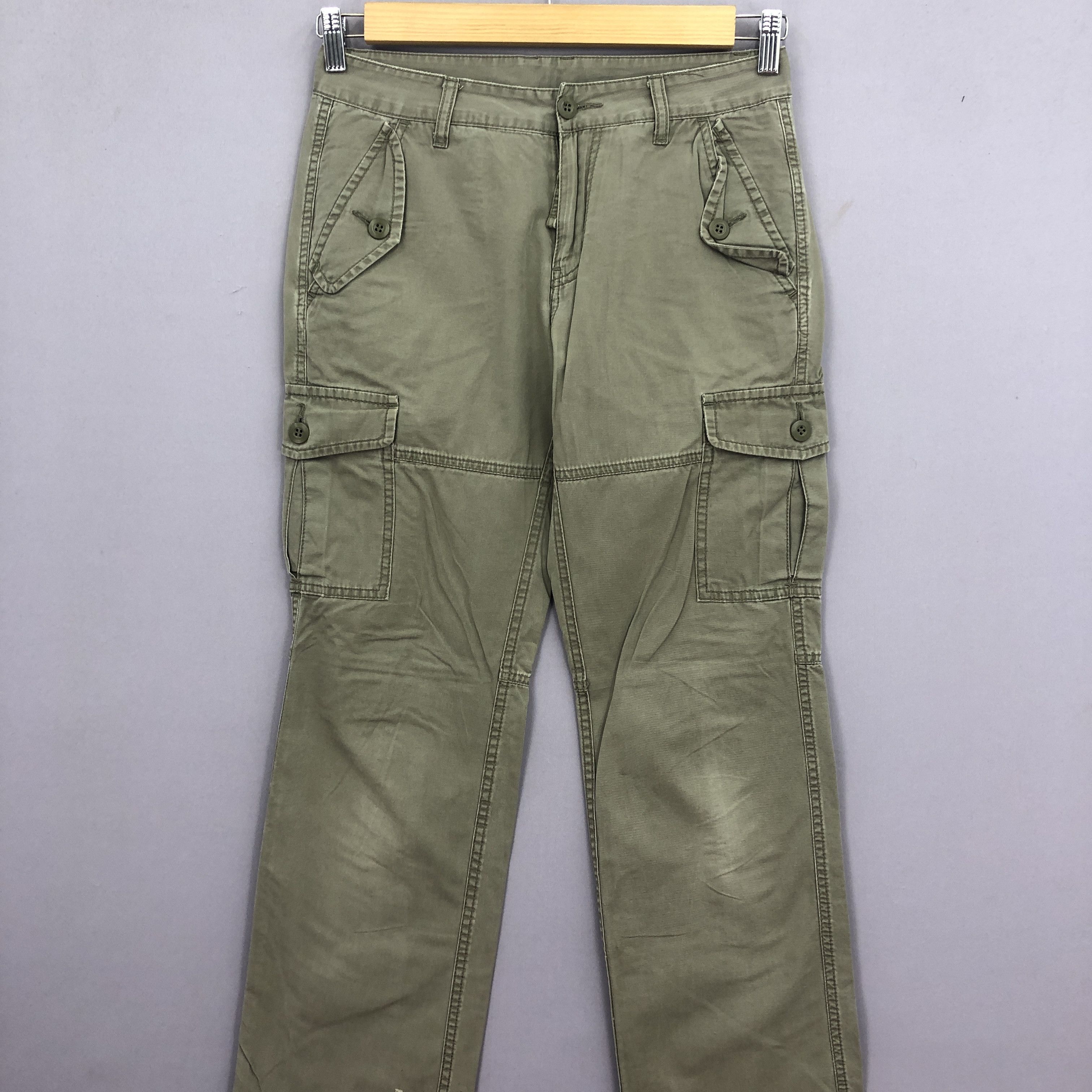 Japanese Cargo Pants Multi Pocket Bondage Trousers