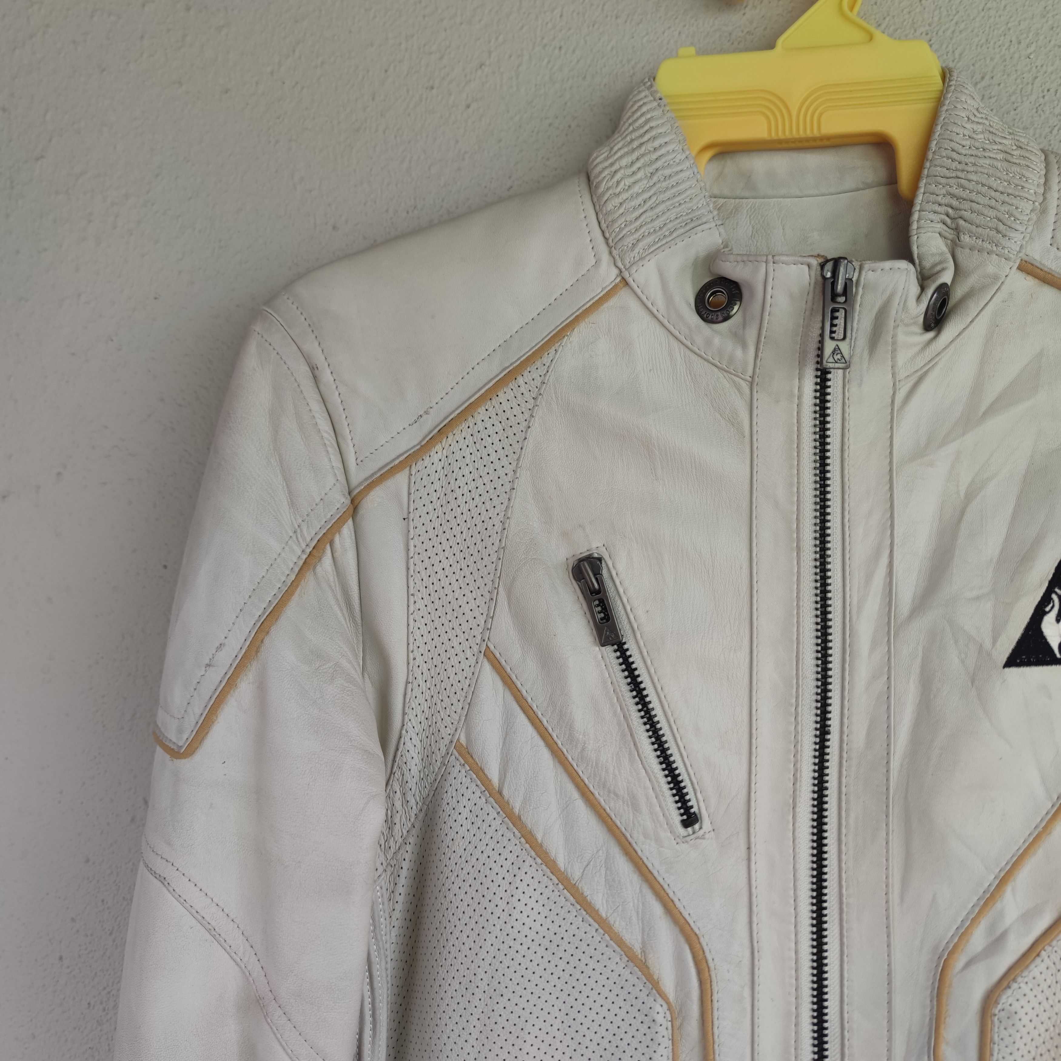 Le Coq Sportif SUPER RARE LE COQ SPORTIF x PEUGEOT 207 RC SHEEP SKIN JACKET Size US M / EU 48-50 / 2 - 10 Thumbnail