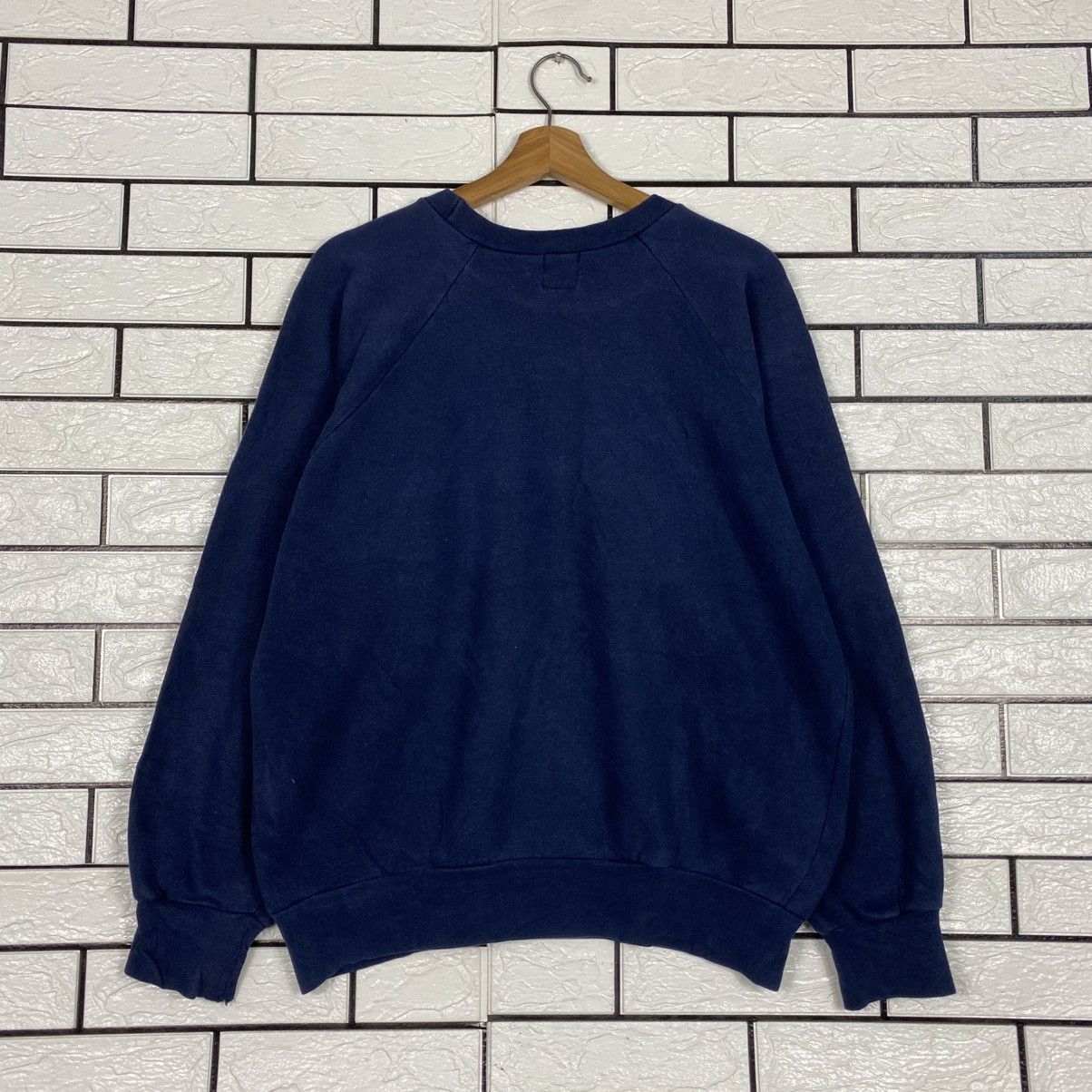 Issey Miyake Vintage Indigo Sweatshirt Beams Tokyo Big Logo Size US L / EU 52-54 / 3 - 9 Thumbnail