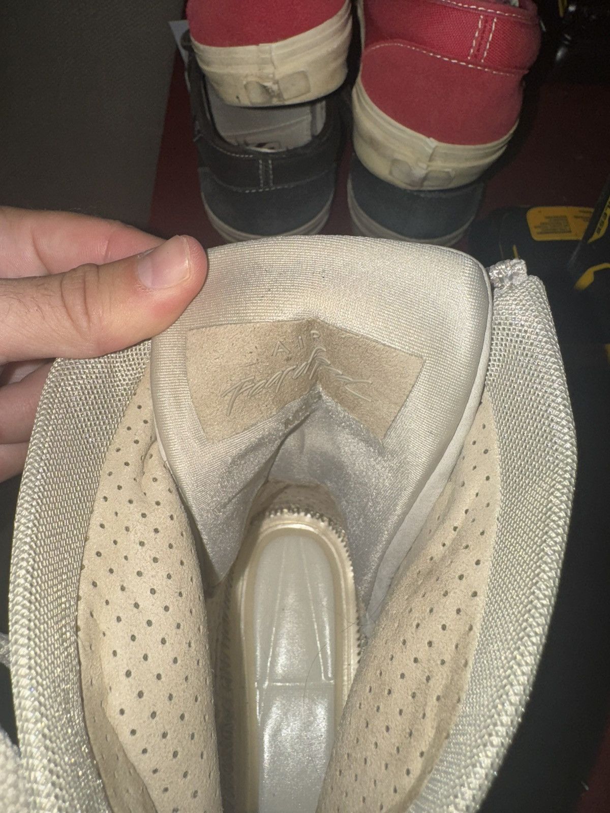 Fear of God × Nike Nike x Fear of God 1 Oatmeal Size US 9.5 / EU 42-43 - 11 Thumbnail