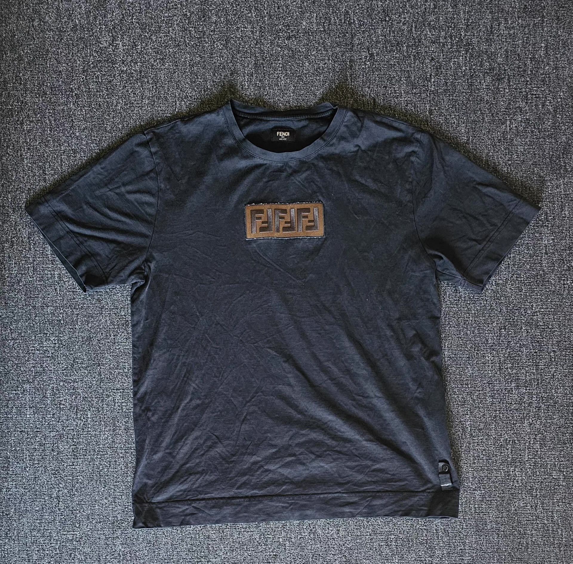 Fendi Fendi Monogram T-shirt Size US M / EU 48-50 / 2 - 1 Thumbnail