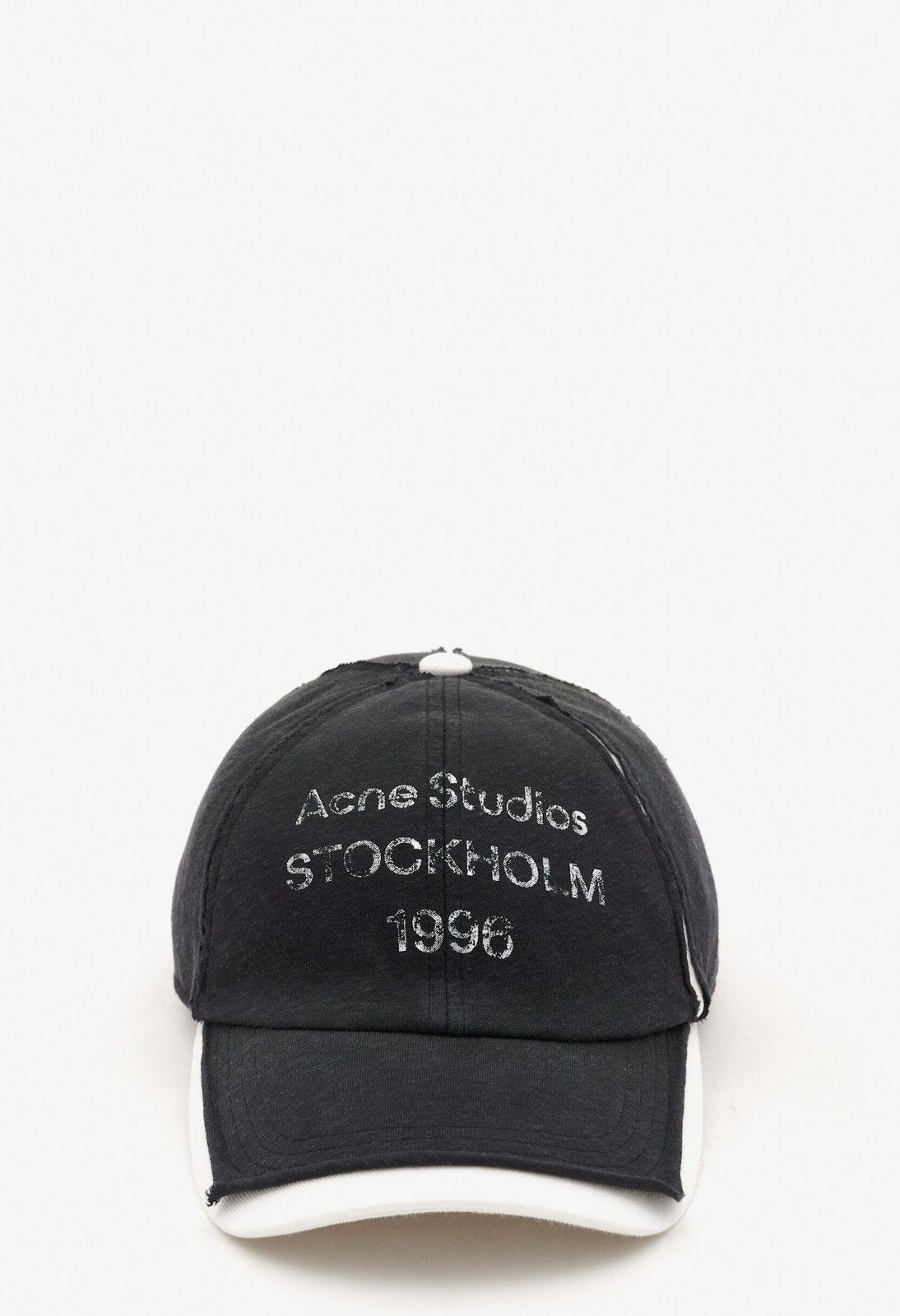 Acne Studios Last Acne Studios Stockholm 1996 Black Baseball Cap Size ONE SIZE - 1 Thumbnail