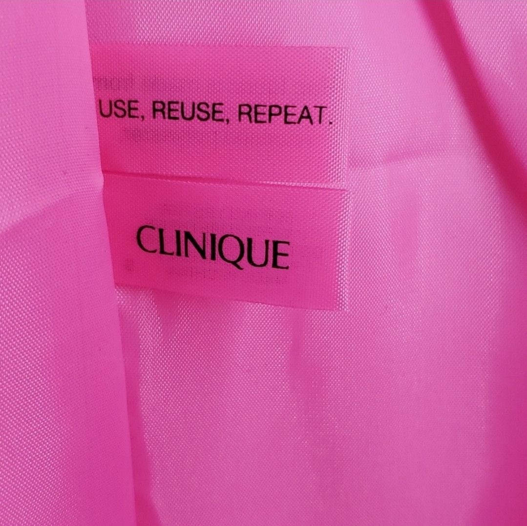 Other Clinique 16x14x3" NEW Large Hot Pink Tote Portfolio Bag Size ONE SIZE - 7 Thumbnail