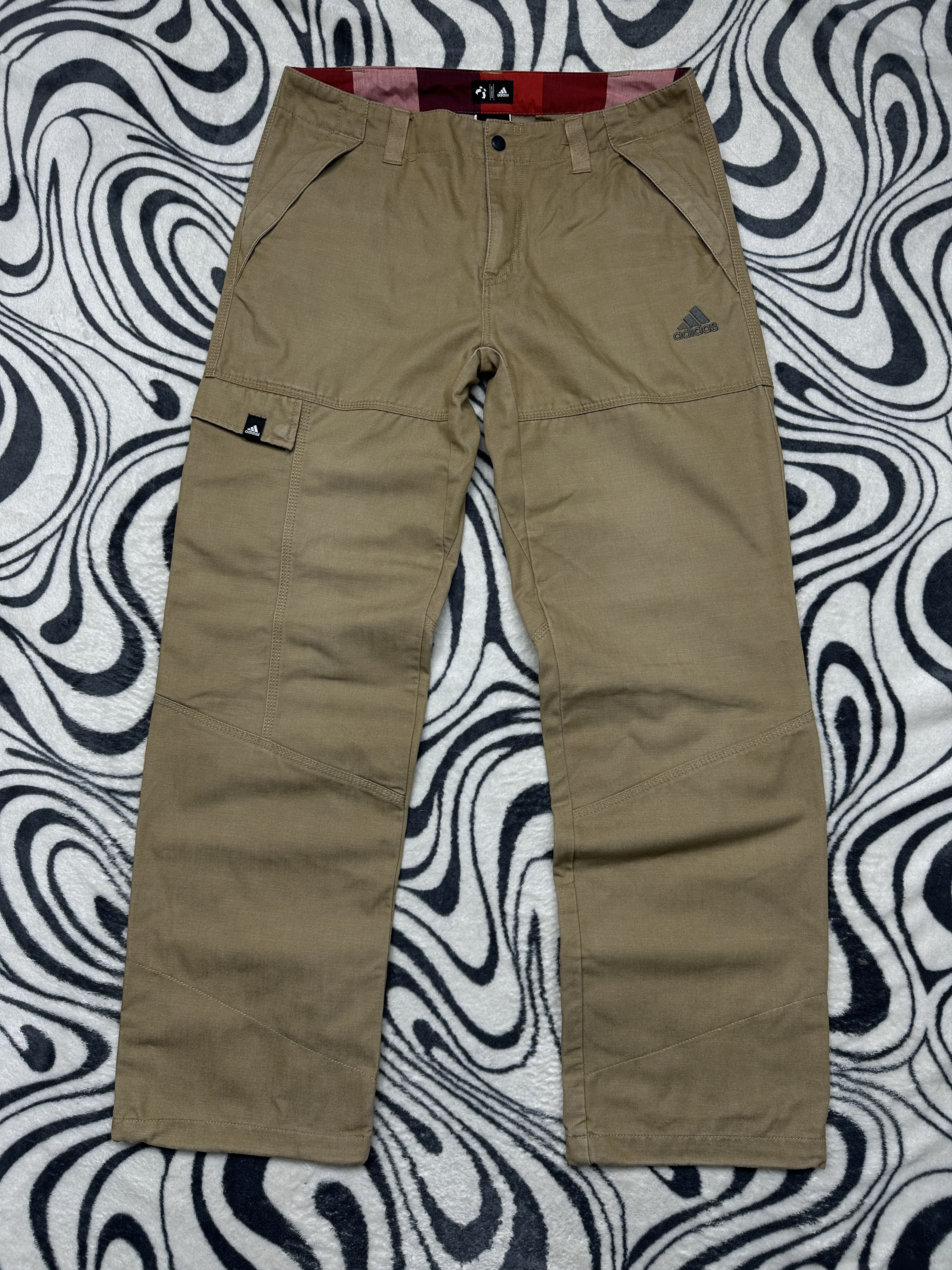 Adidas Vintage Mens Cargo Outdoor Pants