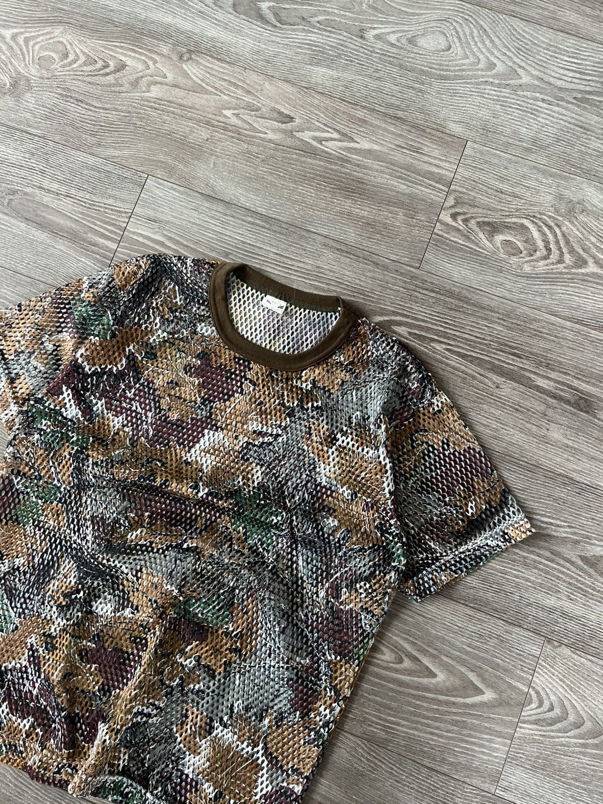 Other Vintage Transparent Hunt Camo Trees Colourway Perforated Tee Size US M / EU 48-50 / 2 - 3 Thumbnail