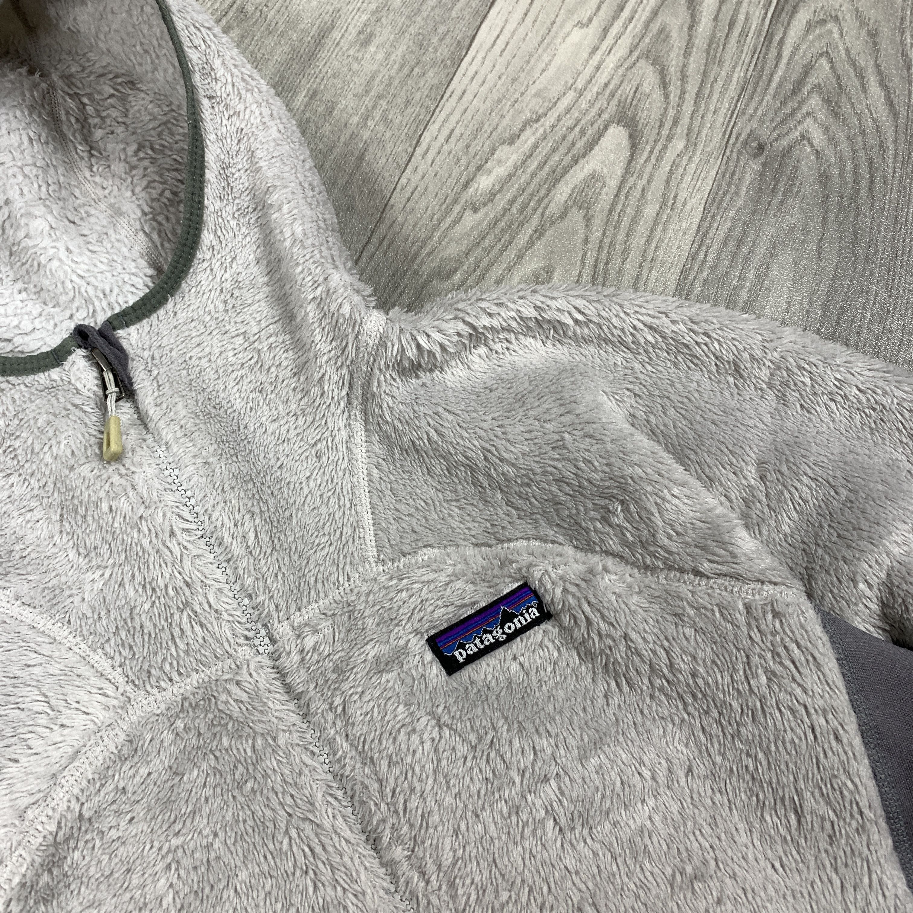 Patagonia Vintage Patagonia 90s Synchilla Women's Fleece Grey Jacket Size XS / US 0-2 / IT 36-38 - 6 Thumbnail