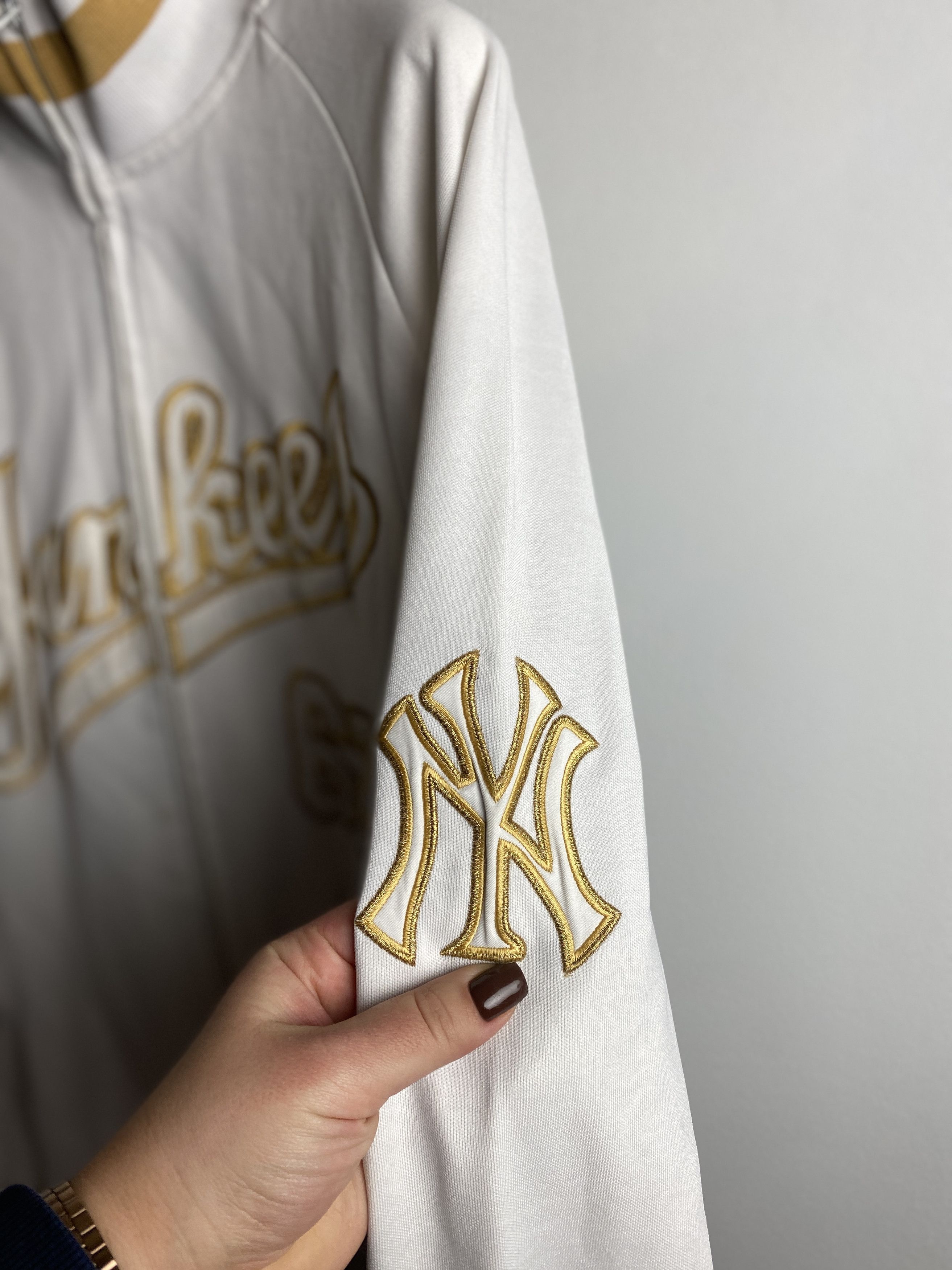 Majestic × New York Yankees Majestic New York Yankees 62 zip-up sweatshirt y2k 00s Size US XL / EU 56 / 4 - 3 Thumbnail