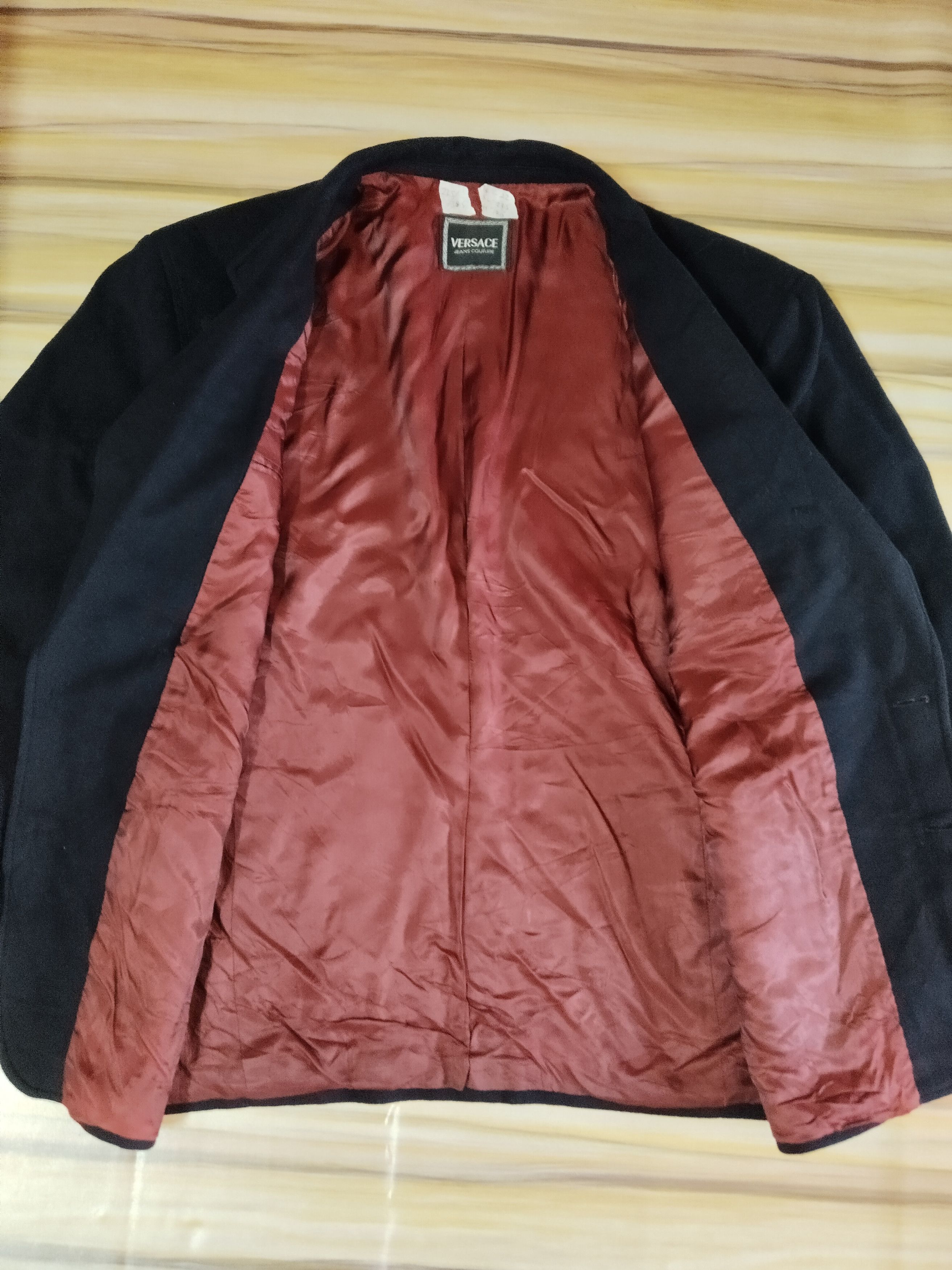 Versace VERSACE JEANS COUTURE Wool Coat Size L / US 10 / IT 46 - 4 Thumbnail
