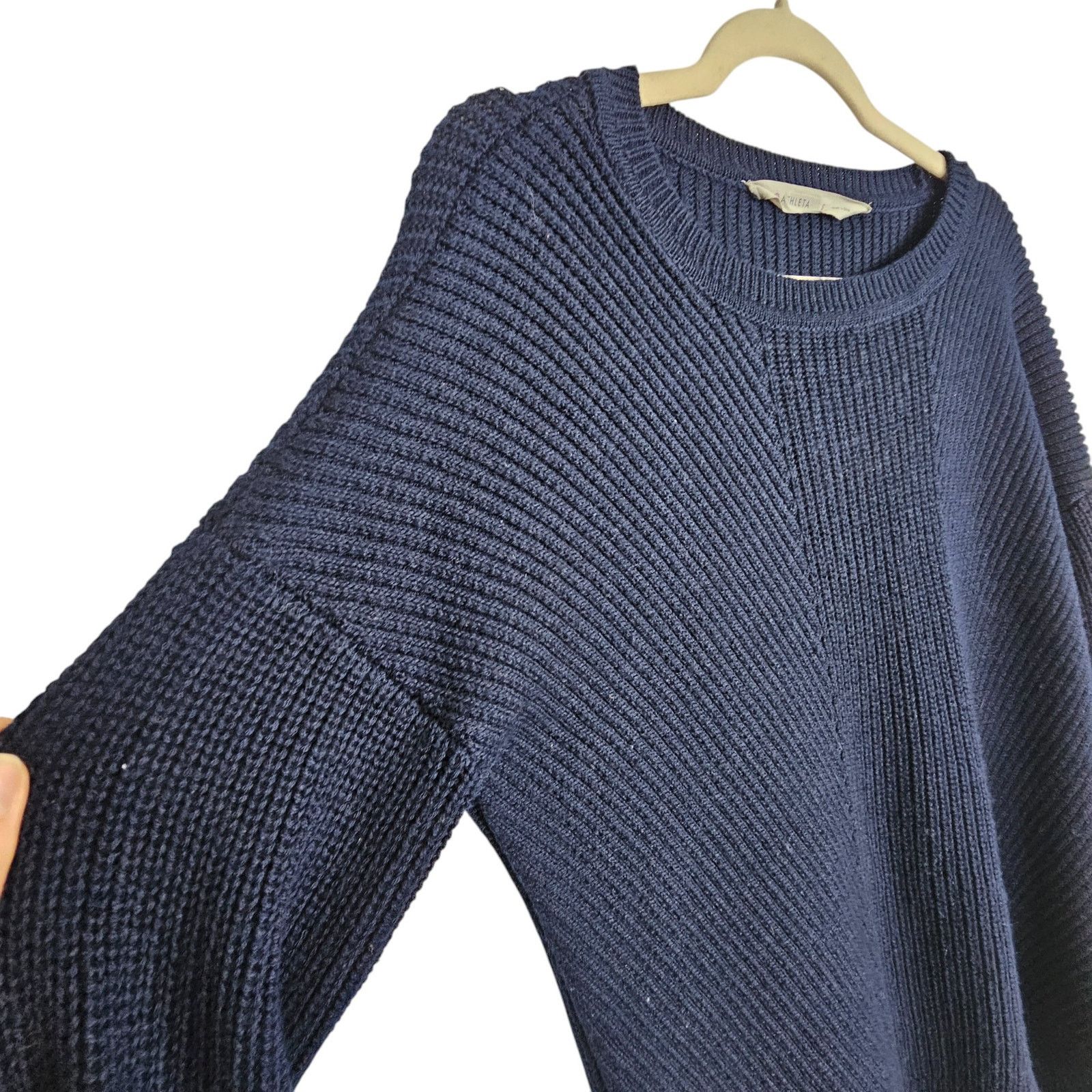 Athleta Athleta Womens Merino Wool Ribbed Sweater Size S Heavy Knit Size S / US 4 / IT 40 - 5 Thumbnail