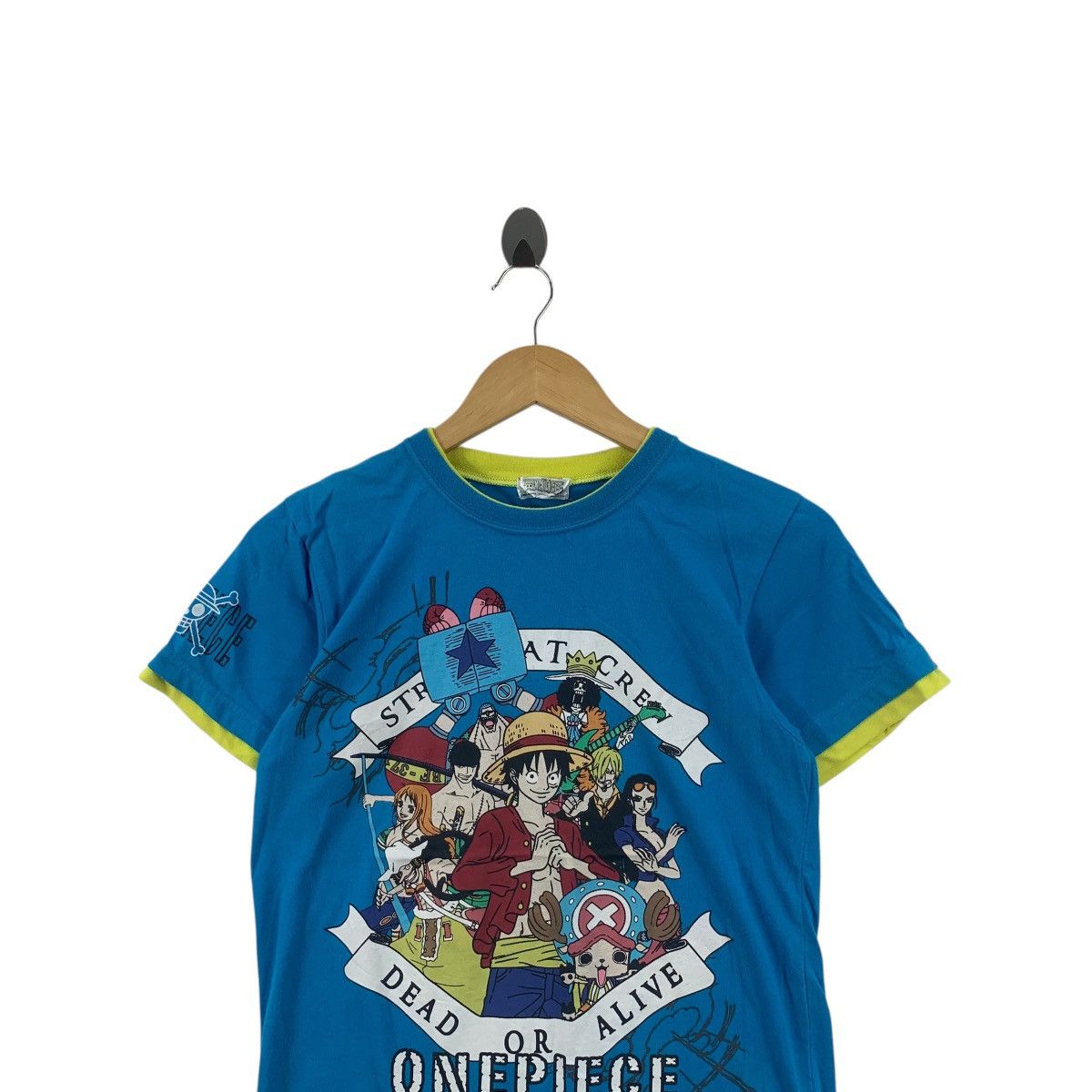 One Piece ONE PIECE ANIME Luffy Straw Hat Pirates Crew Tee Shirt Top Size XS / US 0-2 / IT 36-38 - 2 Thumbnail