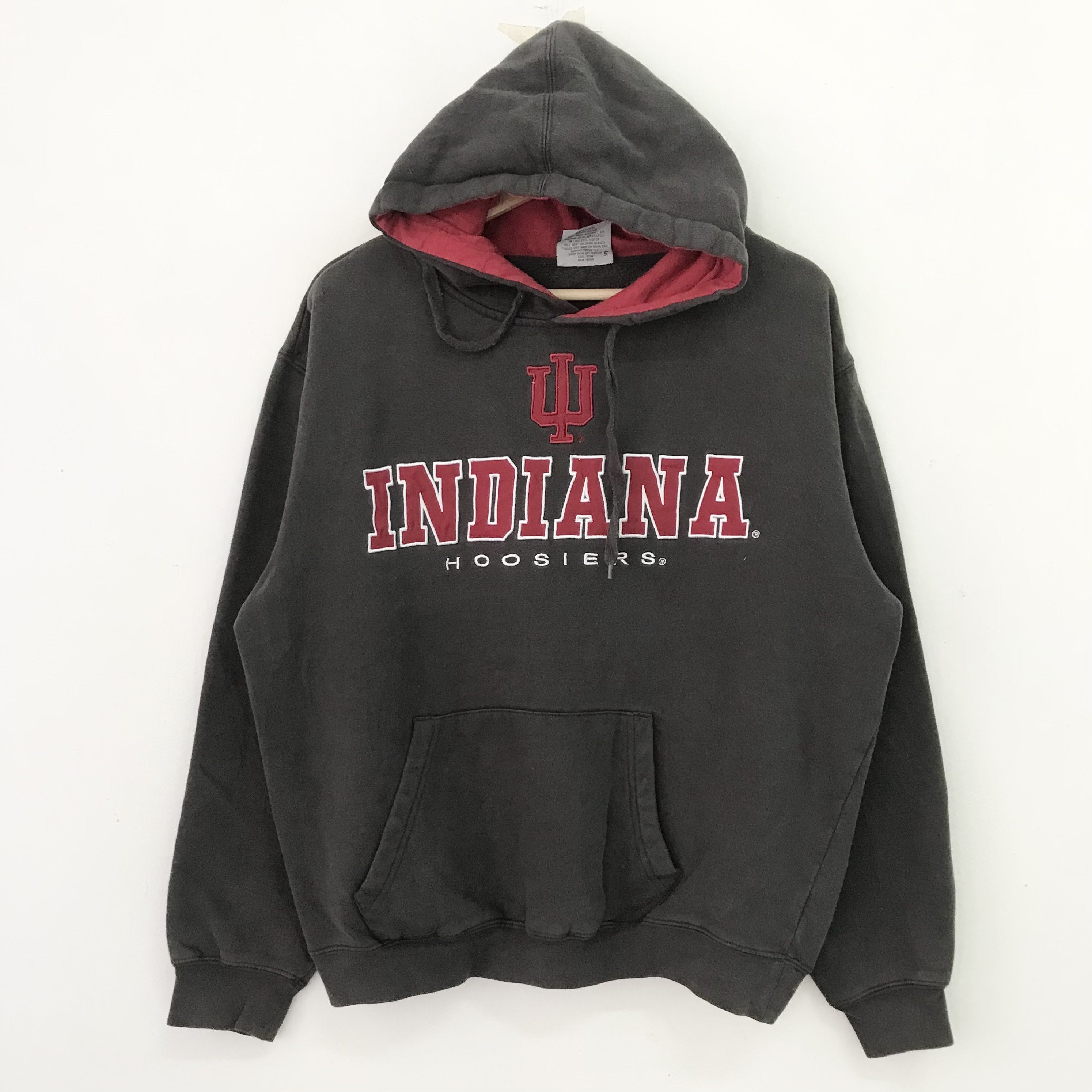 Vintage Vintage Indiana University Dark Brown Sweater Size US L / EU 52-54 / 3 - 1 Thumbnail