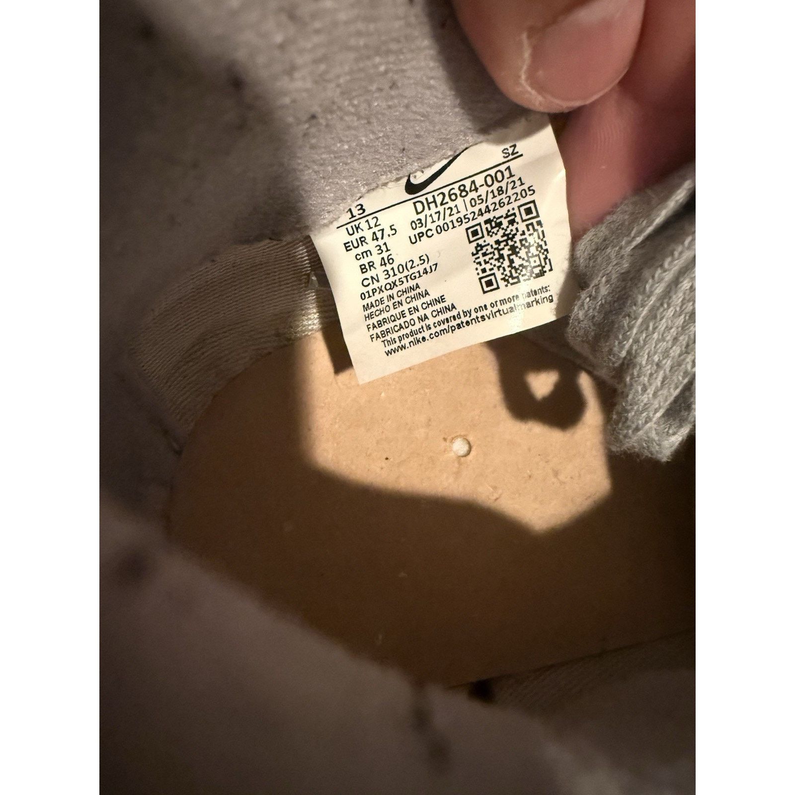 Nike Nike Mens LD WAFFLE / SF "FRAGMENT GREY" Size 13 DH2684 001 Size US 13 / EU 46 - 7 Thumbnail