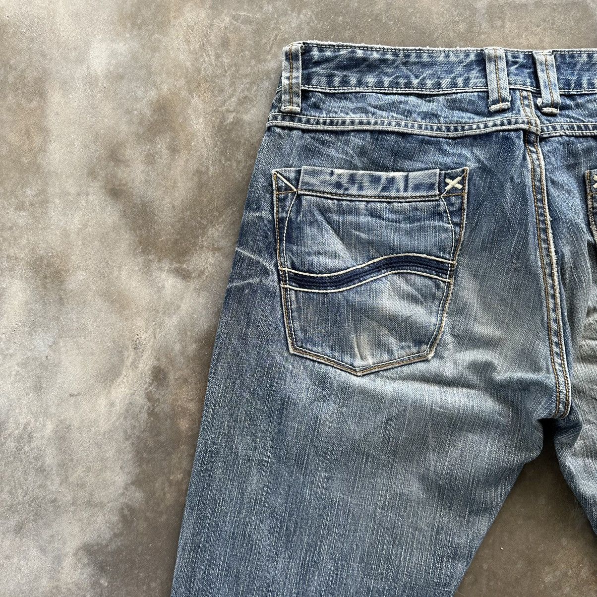 Japanese Brand 🔥W34x28 Vintage Lee Faded Denim Jean Pant Size US 34 / EU 50 - 14 Thumbnail