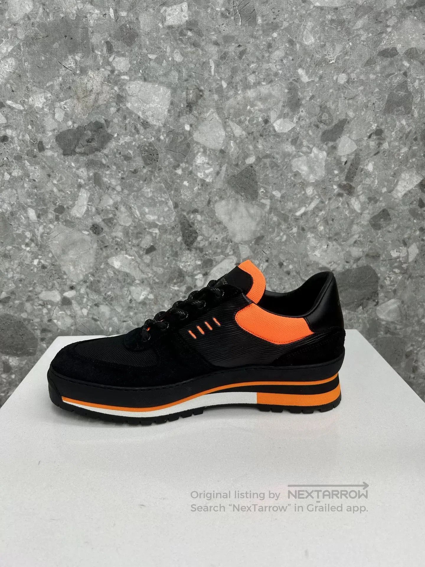 Louis Vuitton LV Black Orange Functional Dad Casual Shoes. Size US 6 / EU 39 - 4 Thumbnail