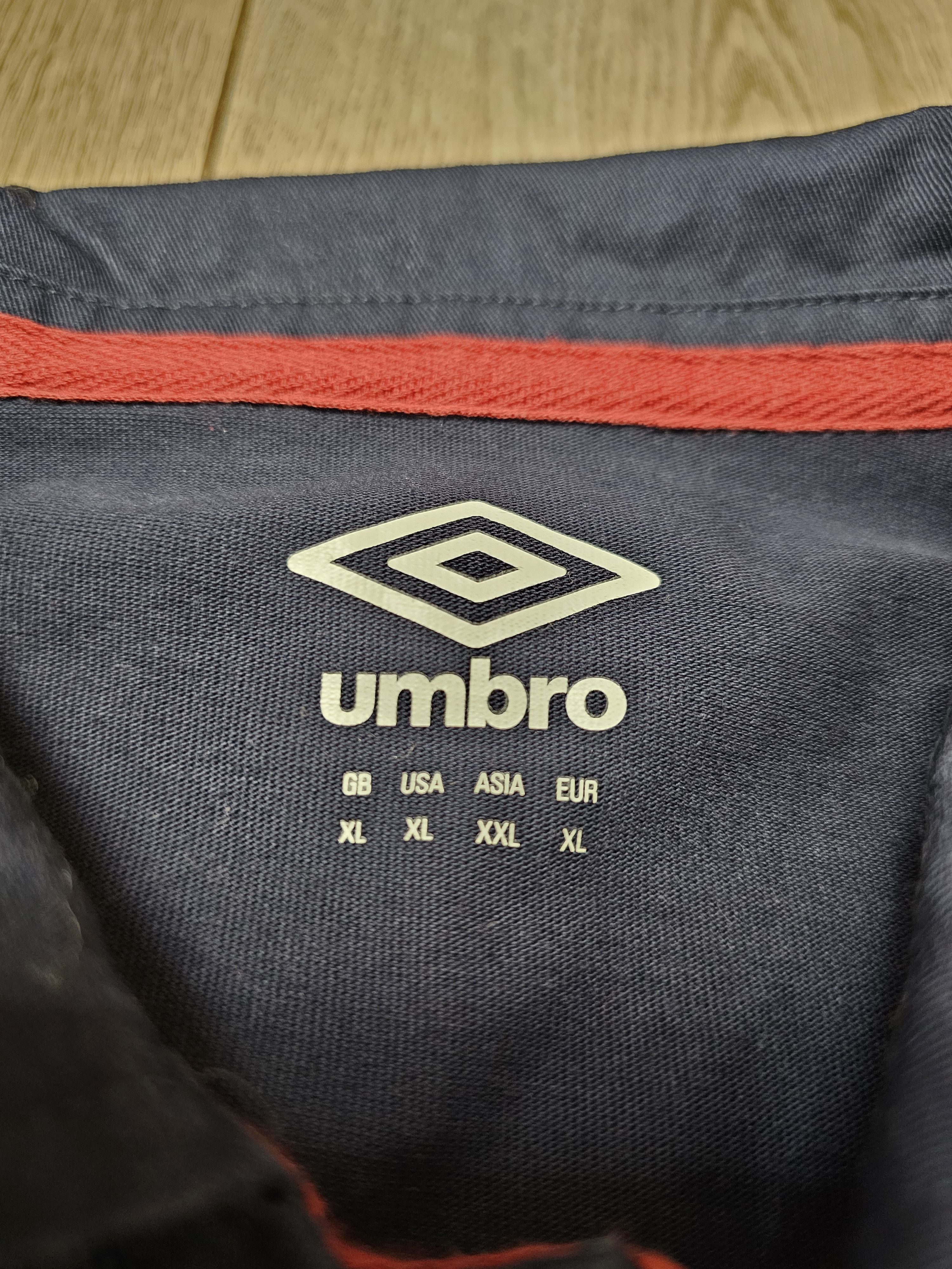 Umbro × Vintage ENGLAND RUGBY JERSEY LONG RUGBY SHIRT O2 JERSEY Size US XL / EU 56 / 4 - 6 Thumbnail