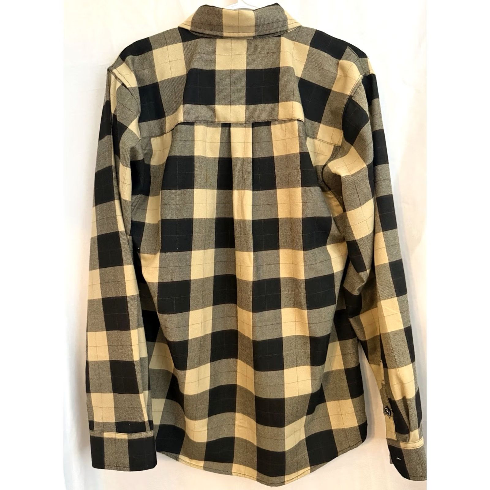Vintage Dixxon Flannel Co. Tango Men’s Medium Long Sleeve Shirt Black/Khaki Size US M / EU 48-50 / 2 - 2 Thumbnail