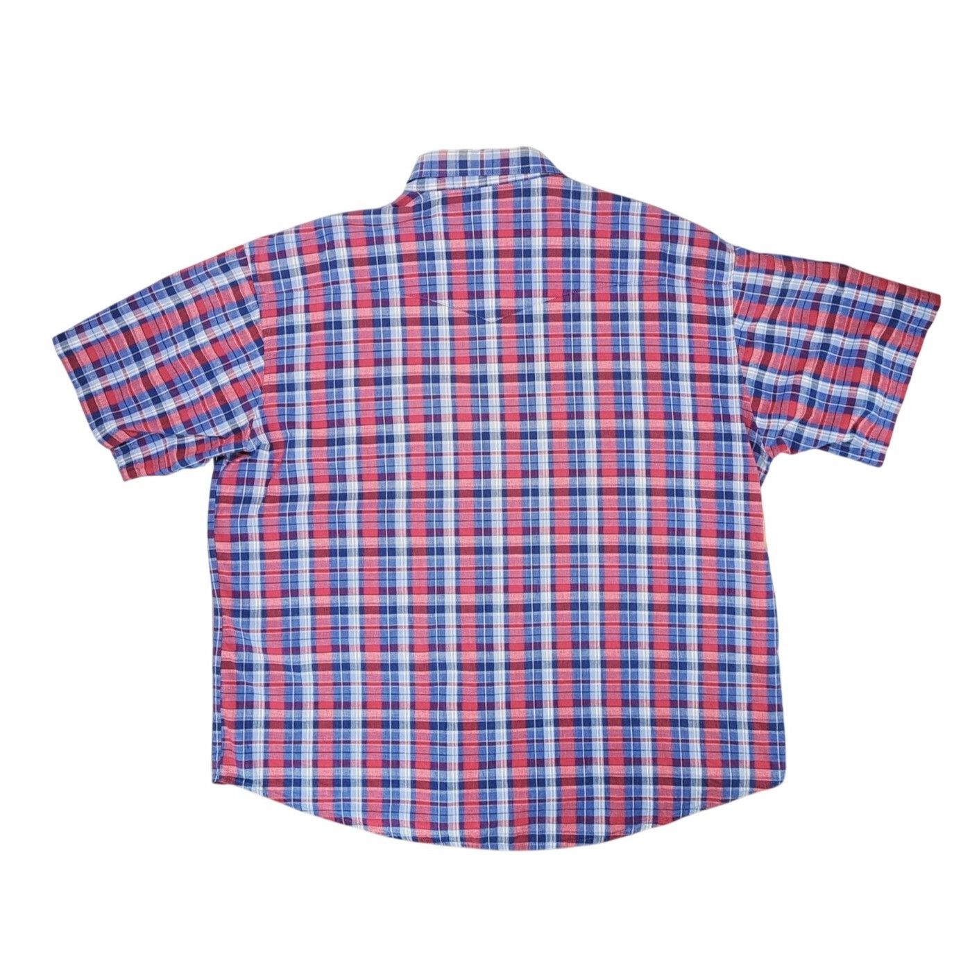 Wrangler Vintage Wrangler Pearl Snap Men 3XL Western Plaid Short Slv Size US XXL / EU 58 / 5 - 2 Thumbnail