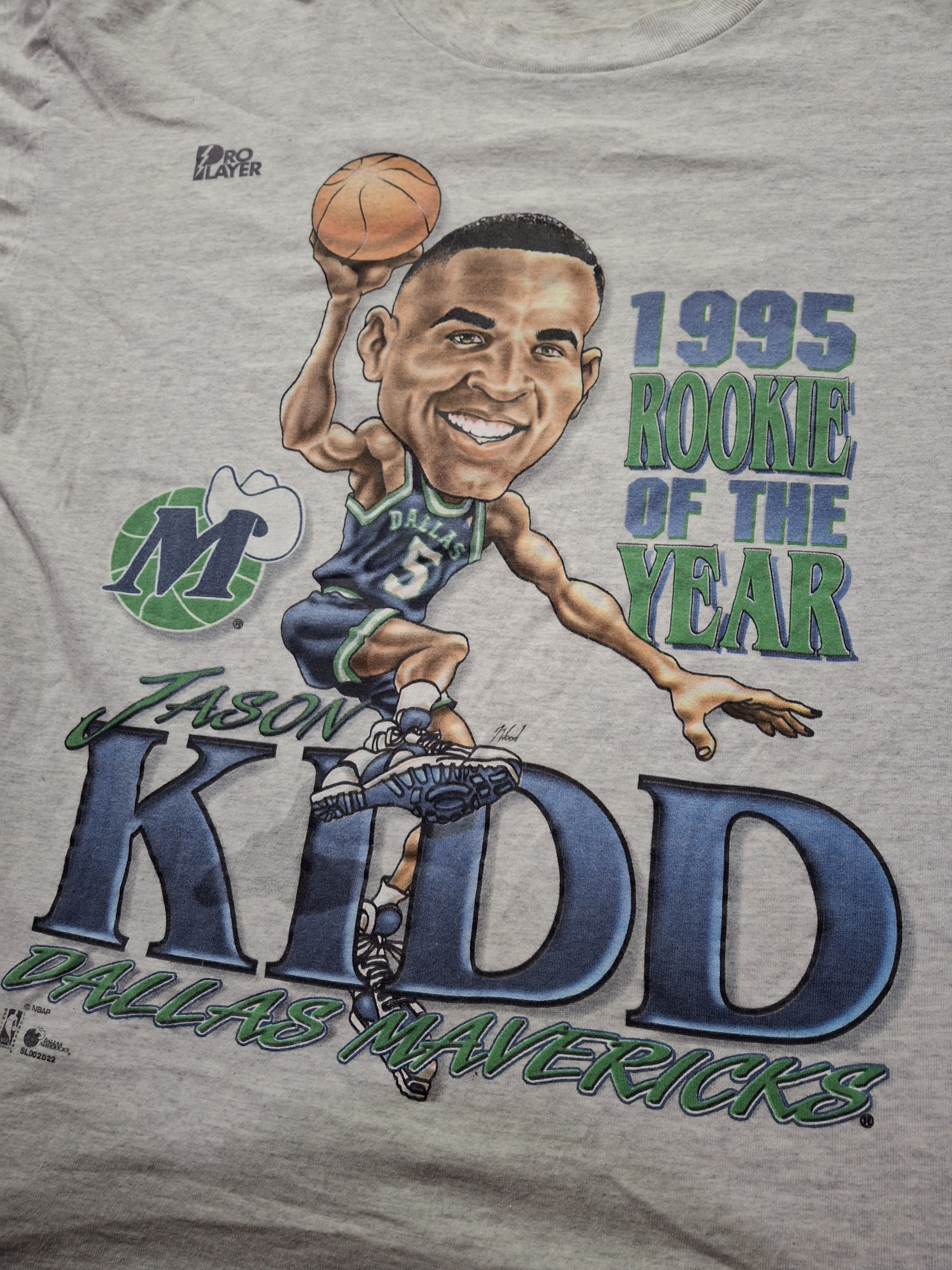 Vintage Vintage dallas mavericks 90s jason kidd Size US XL / EU 56 / 4 - 2 Thumbnail