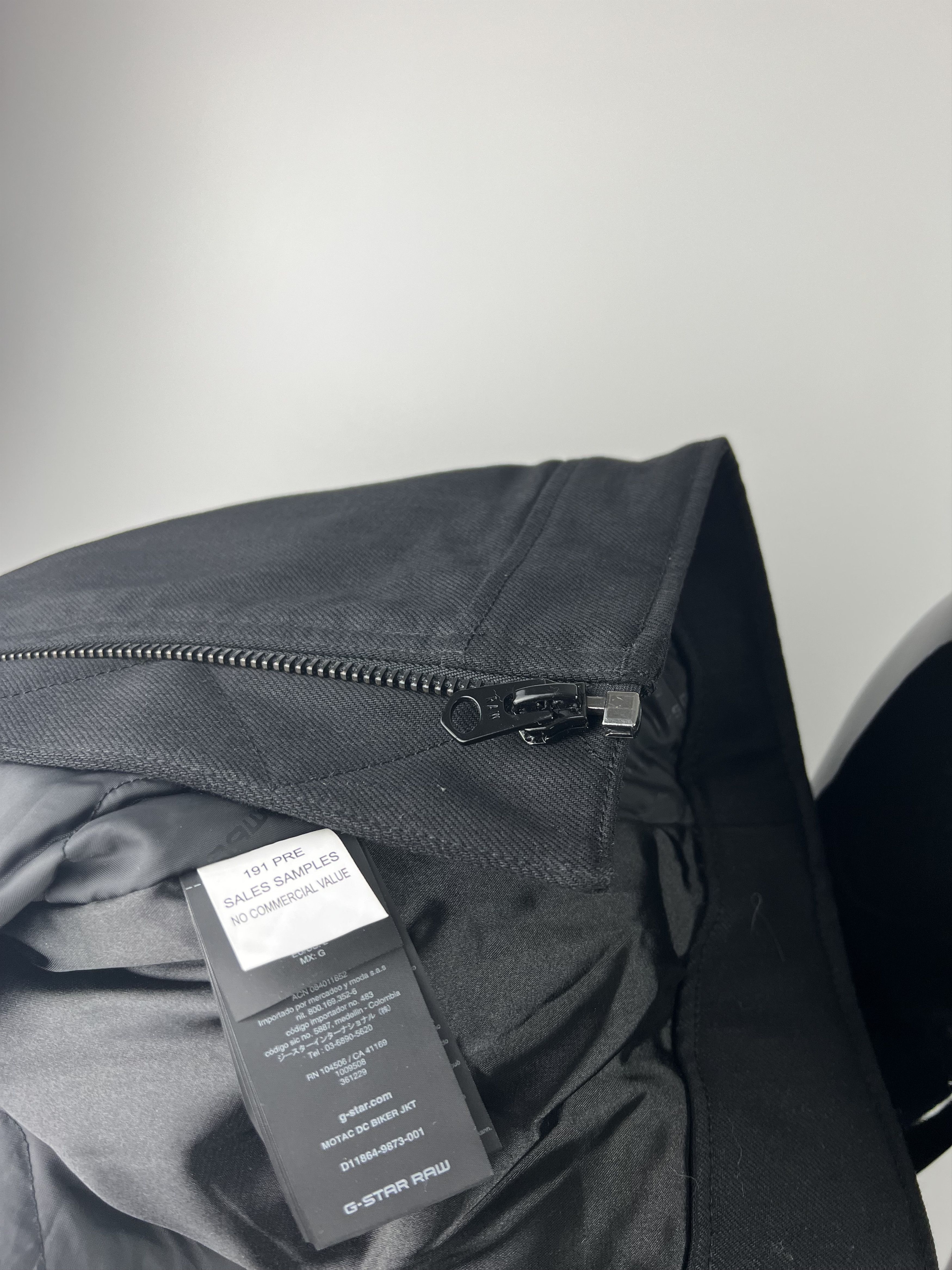 G-Star G-Star Raw Motac DC Biker Jacket Men's Black Size L Size US L / EU 52-54 / 3 - 8 Thumbnail