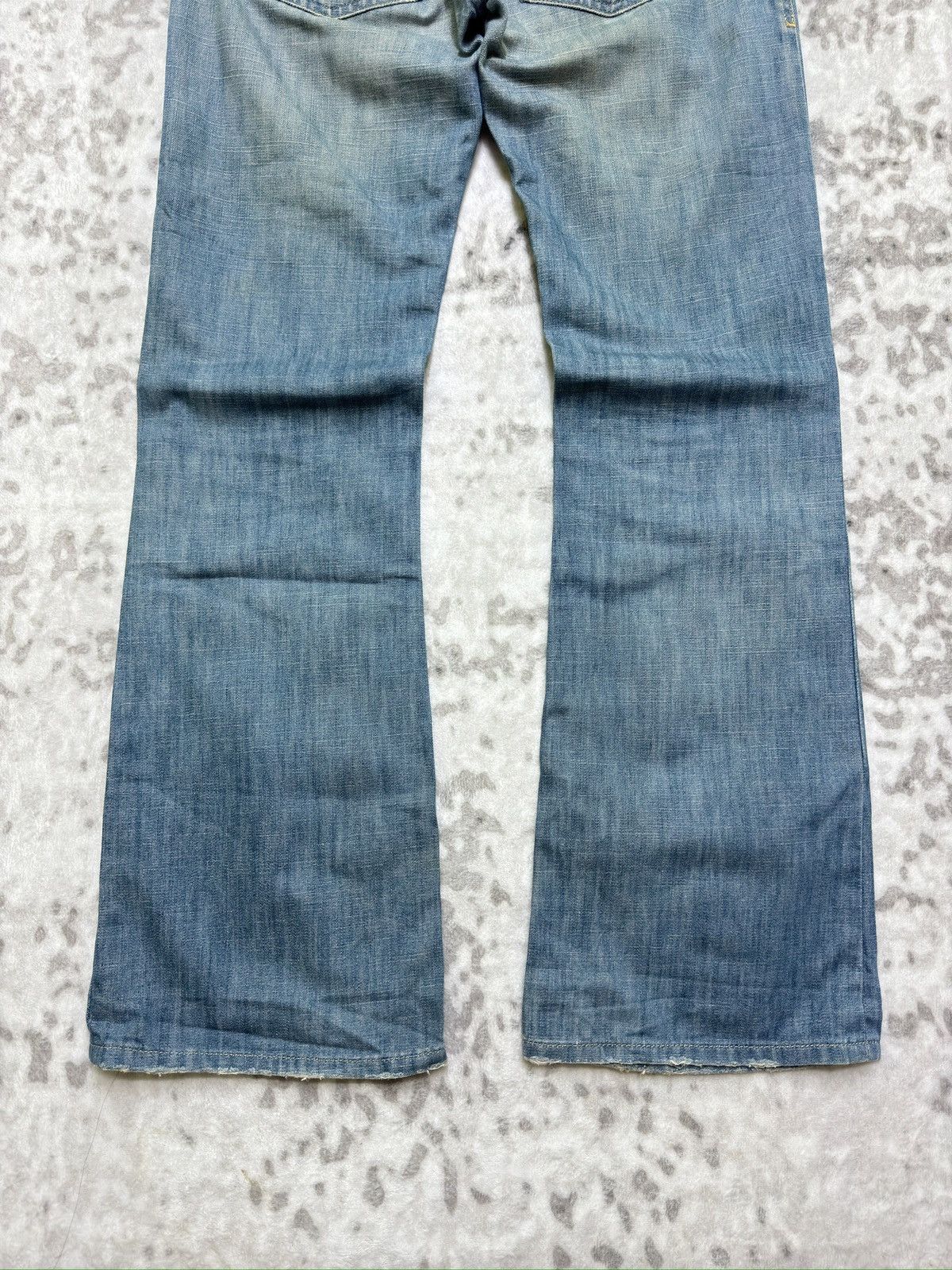 Diesel Diesel Zathan Regular Bootcut Light Wash Denim Jeans Y2K Size US 30 / EU 46 - 9 Thumbnail