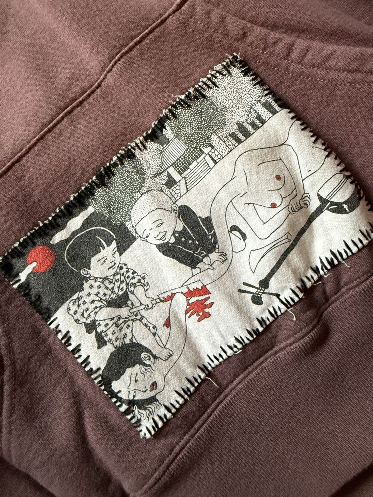 Supreme Supreme Toshio Saeki Hooded Sweatshirt RARE size SMALL Size US S / EU 44-46 / 1 - 5 Thumbnail