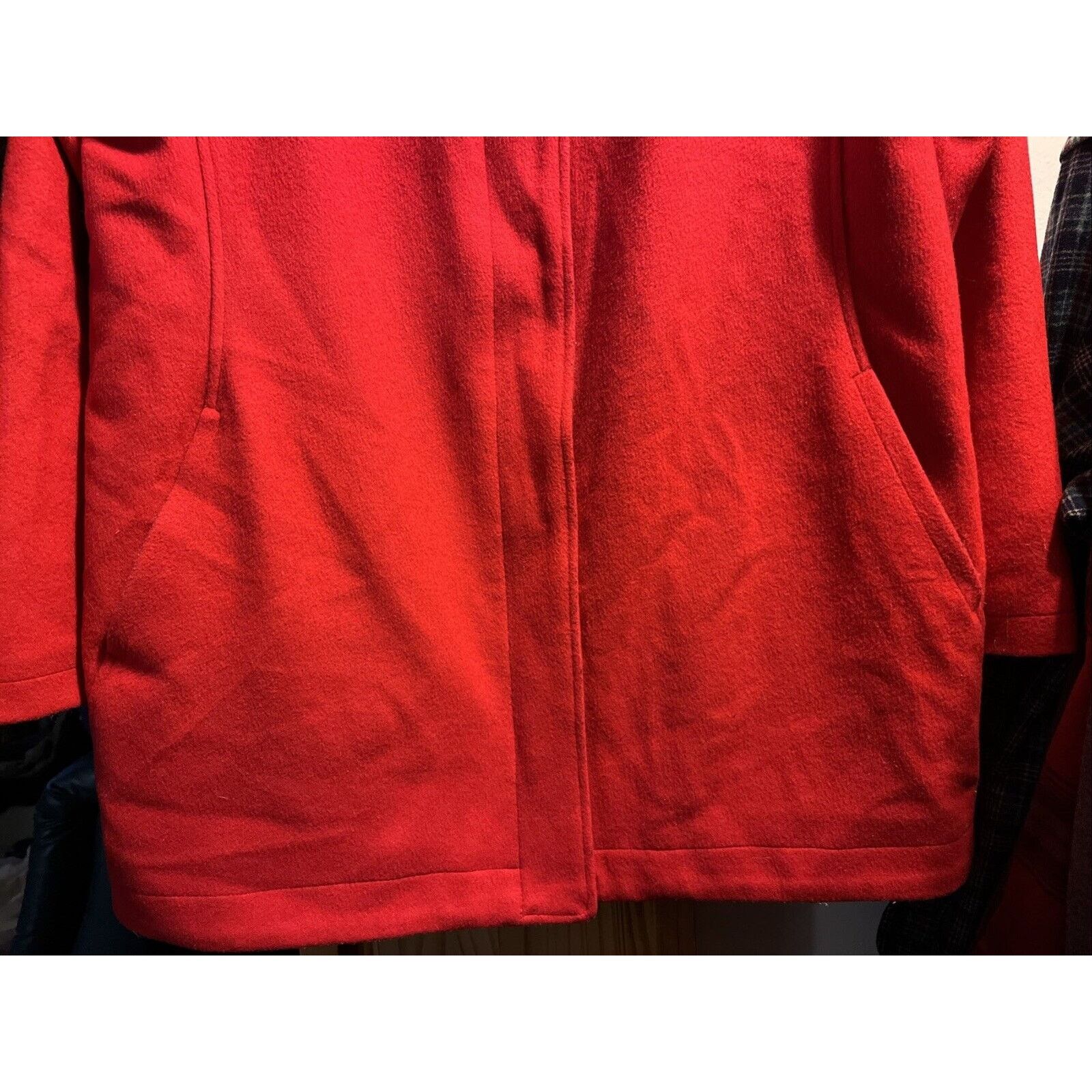Pendleton Pendleton Cascade Coat Womens L Red Wool Blend Long Sleeve Size L / US 10 / IT 46 - 9 Thumbnail