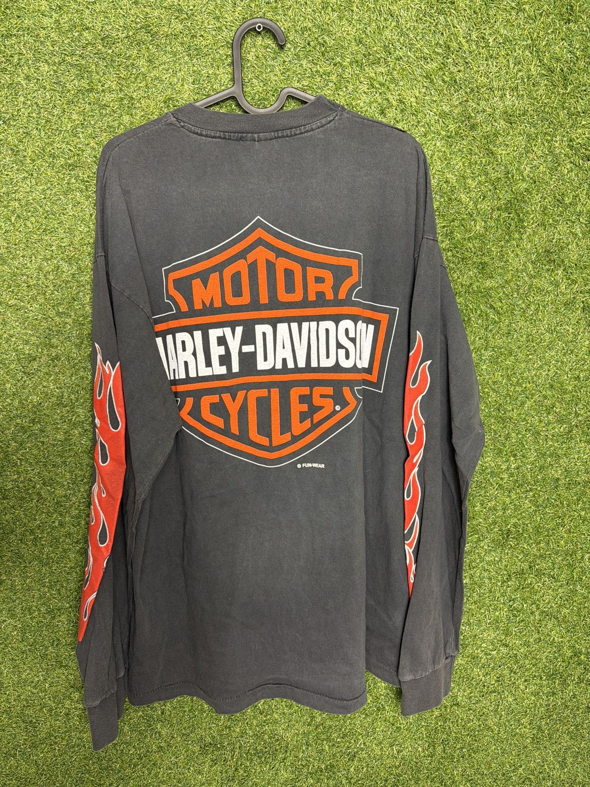 Other Harley Davidson, flames long sleeve shirt Size US XL / EU 56 / 4 - 2 Thumbnail