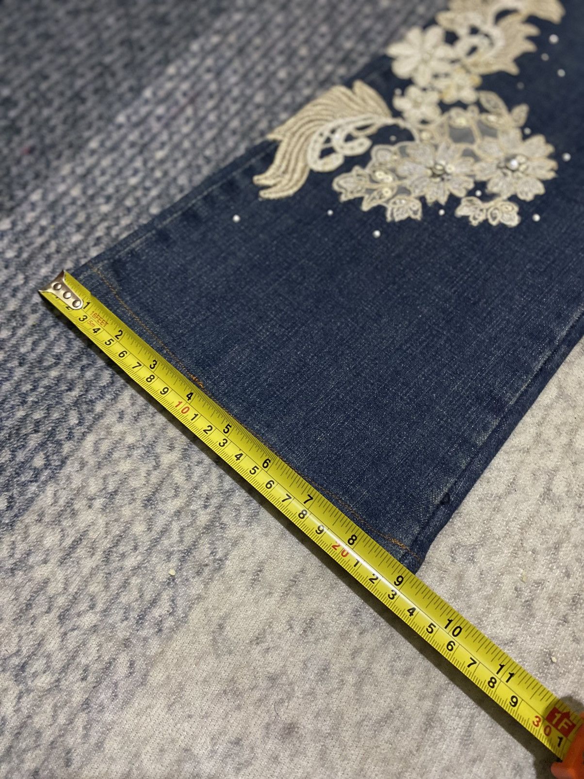 Hysteric Glamour × Japanese Brand TANTRA EMBODIED FLARED JEANS Size 28" / US 6 / IT 42 - 16 Thumbnail
