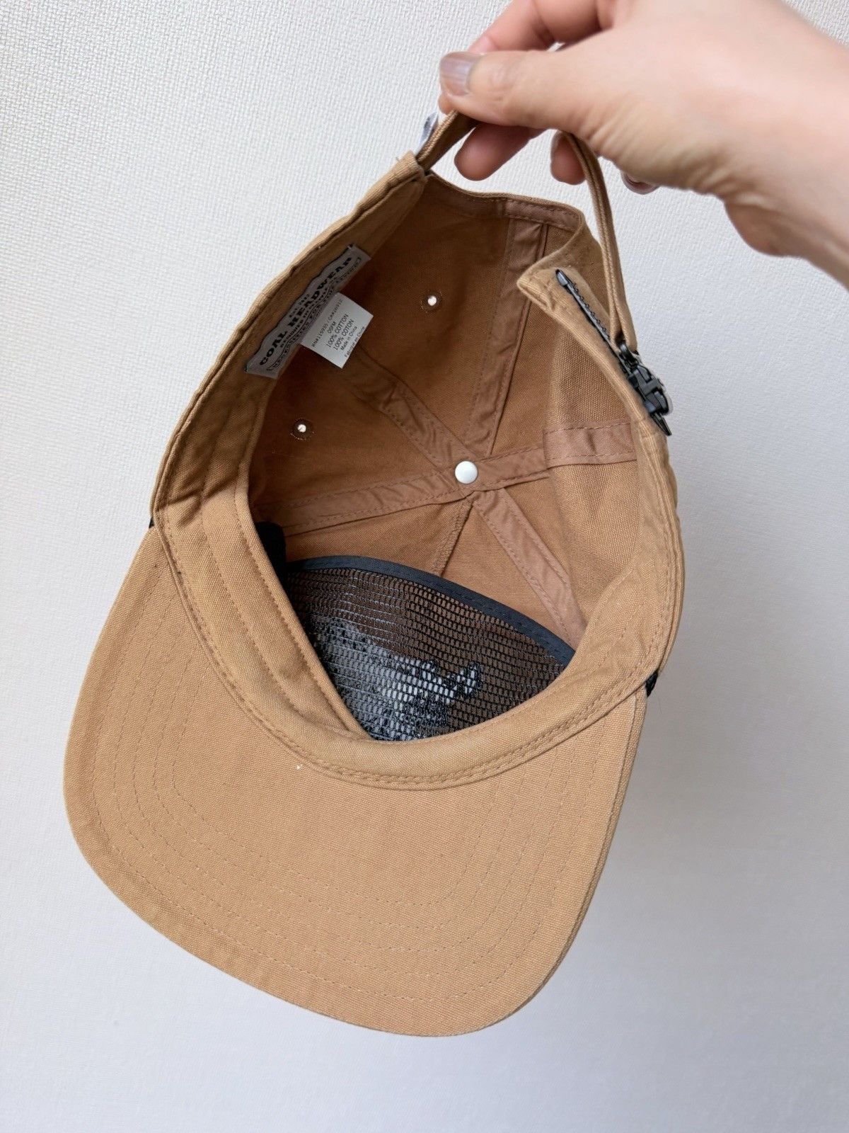 Coal Coal Headwear Go Outside Camp Hat Tan Cotton Strapback Camp Size ONE SIZE - 9 Thumbnail