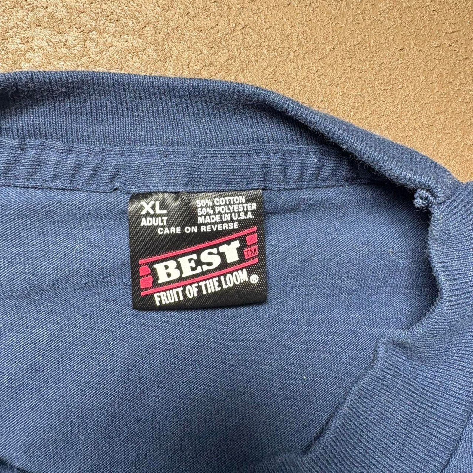MLB 1995 Cleveland Indians World Series Champions shirt Size US XL / EU 56 / 4 - 2 Thumbnail