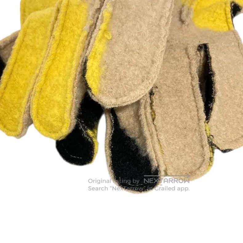 Issey Miyake Issey Miyake Yellow Gloves Size ONE SIZE - 4 Thumbnail