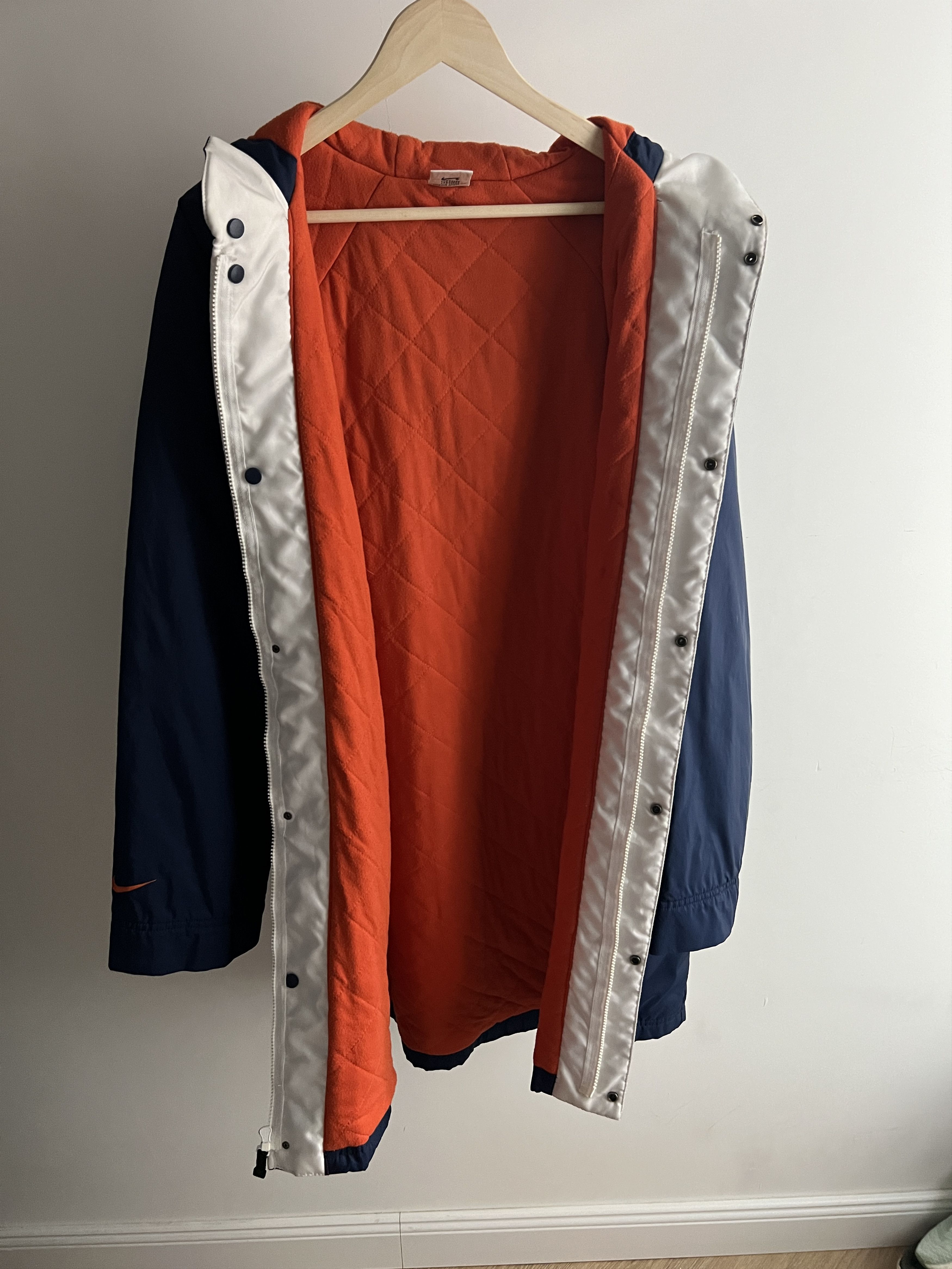 NBA × Nike × Vintage Parka Jacket Nike NBA Basketball Vintage 90s Rare Size US L / EU 52-54 / 3 - 10 Thumbnail