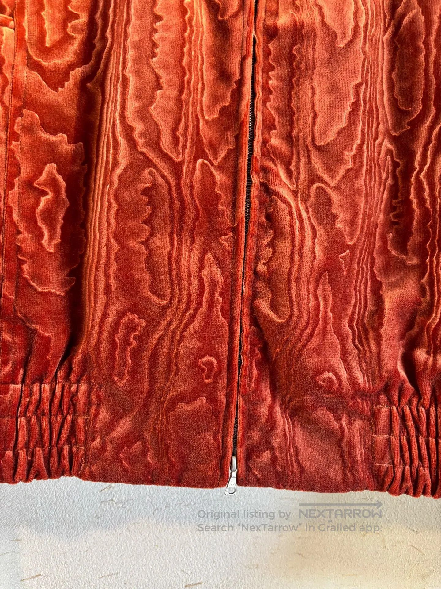 Dries Van Noten Dries Van Noten Water Ripple Velvet Boxy Jacket. Size US M / EU 48-50 / 2 - 5 Thumbnail
