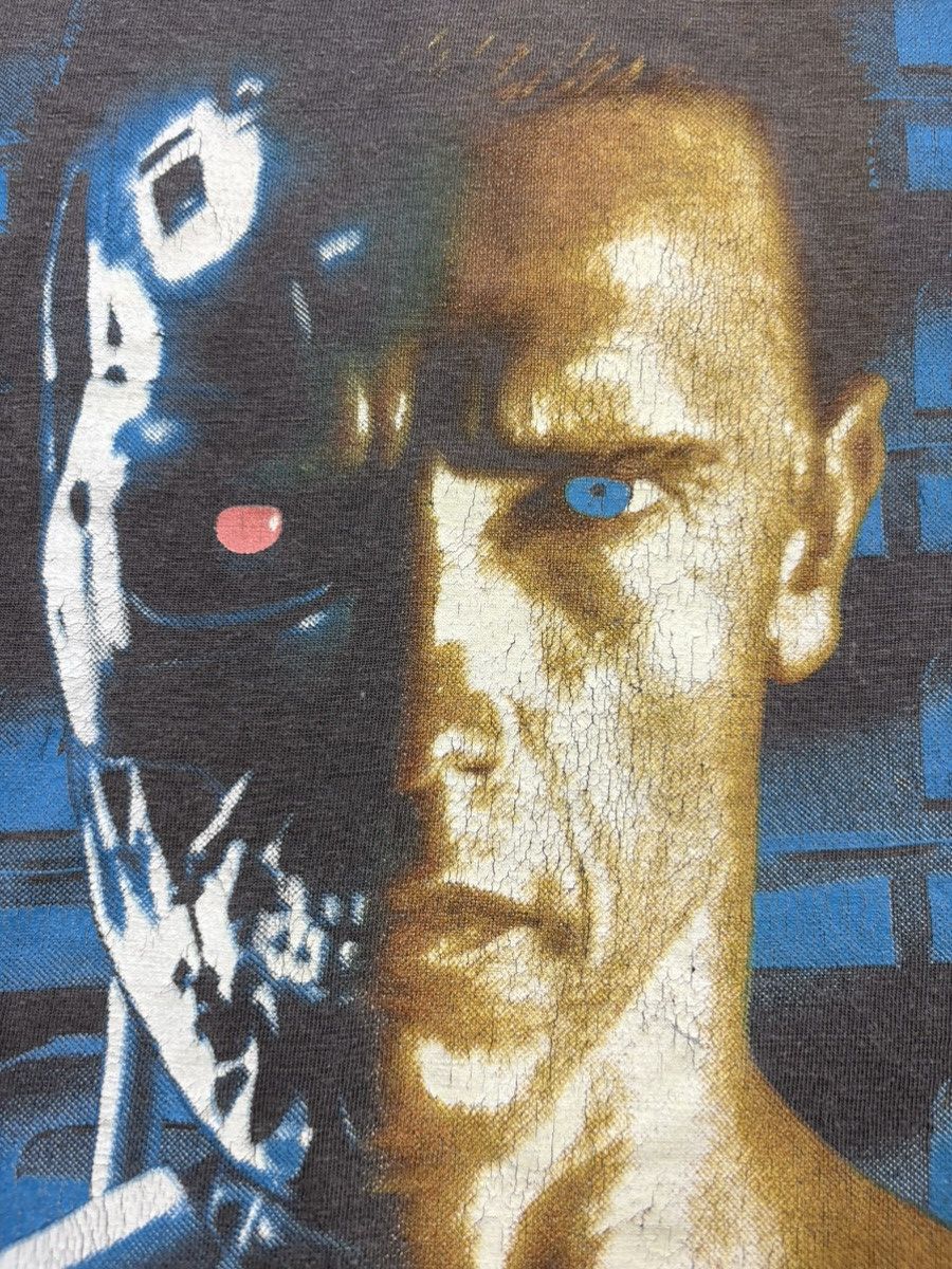 Vintage Vintage 1991 Terminator 2 Judgment Day Movie T-Shirt Movie Size US L / EU 52-54 / 3 - 9 Thumbnail