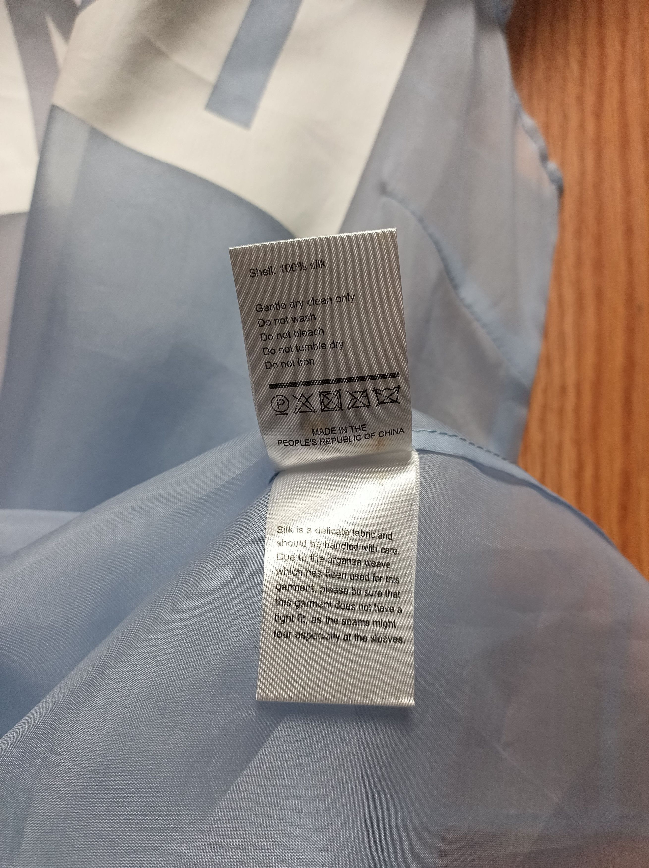 Wood Wood Wood Wood Not To Be Trusted Dress Organza Silk EU 36 Size S / US 4 / IT 40 - 11 Thumbnail